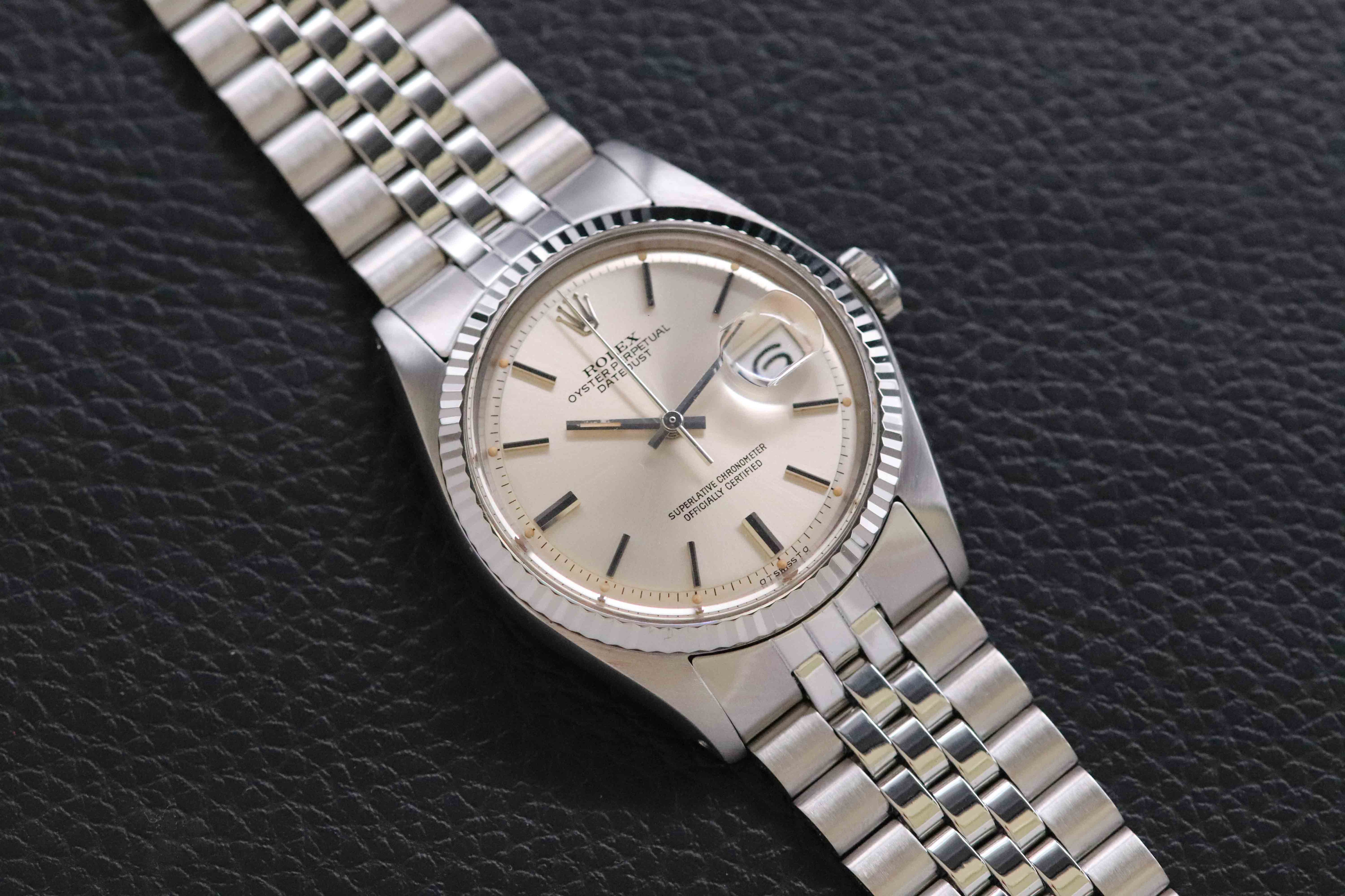 Rolex Datejust 1601 Silver Dial 1972