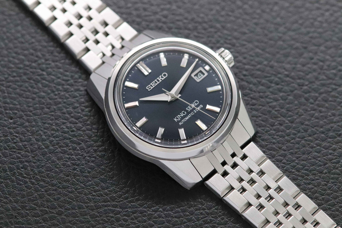 King Seiko SDKS017 Blue Dial Fullset 2026 Box + Papers