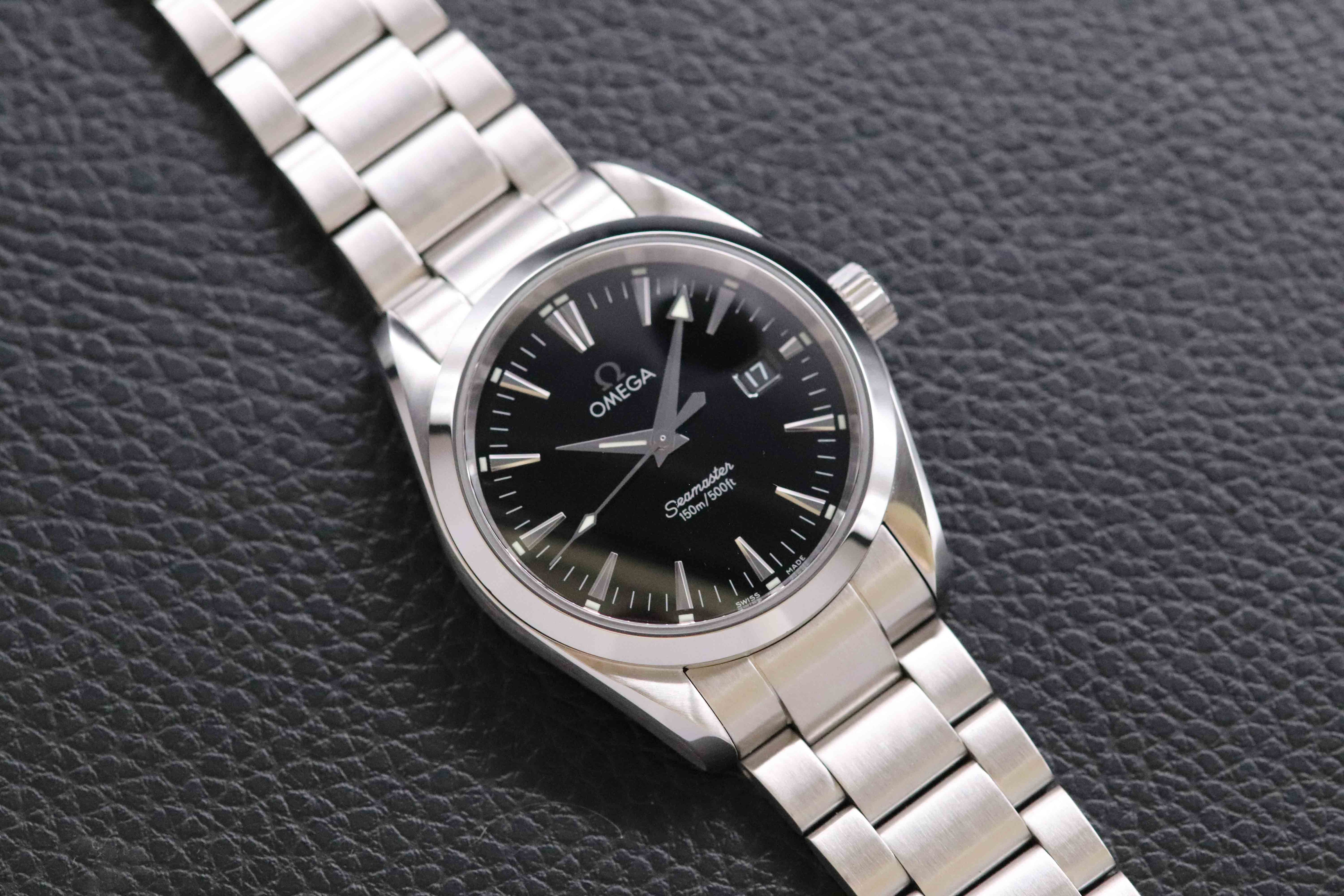 Omega Seamaster Aqua Terra 2518.50 Black Dial 1998