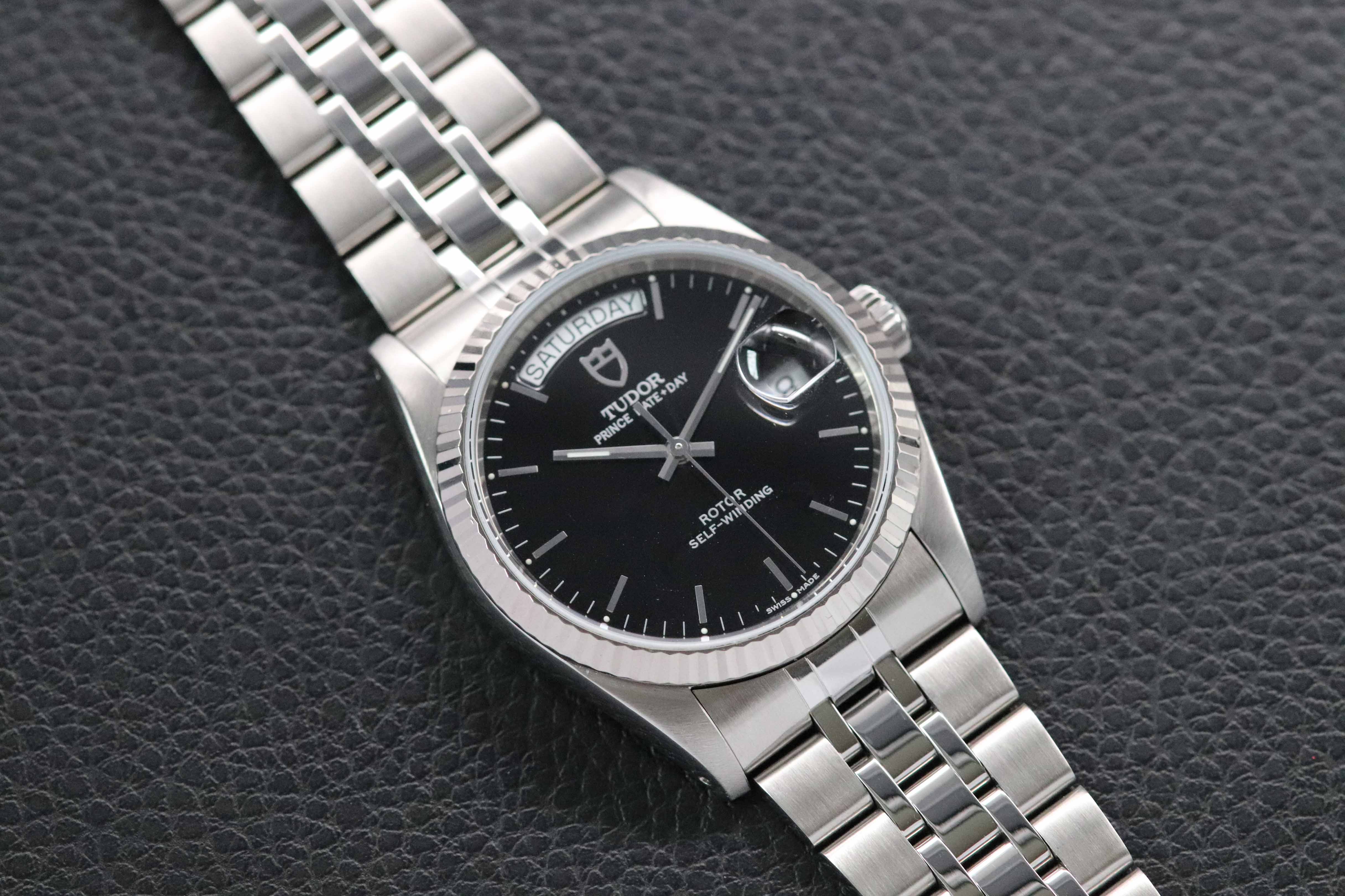 Tudor Prince Date-Day 76214 Black Dial 2008