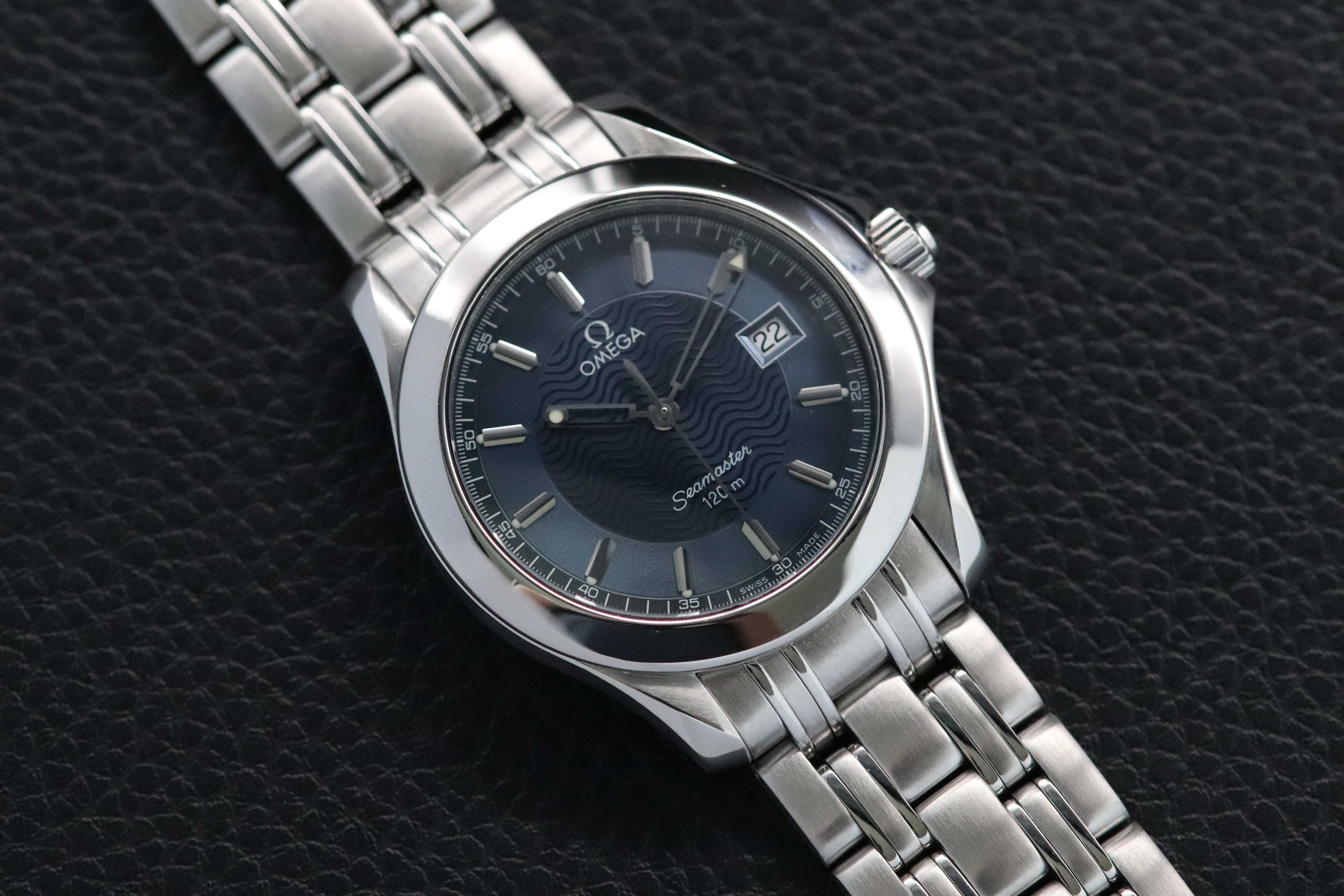 Omega Seamaster 120 2511.81 cadran bleu 1998