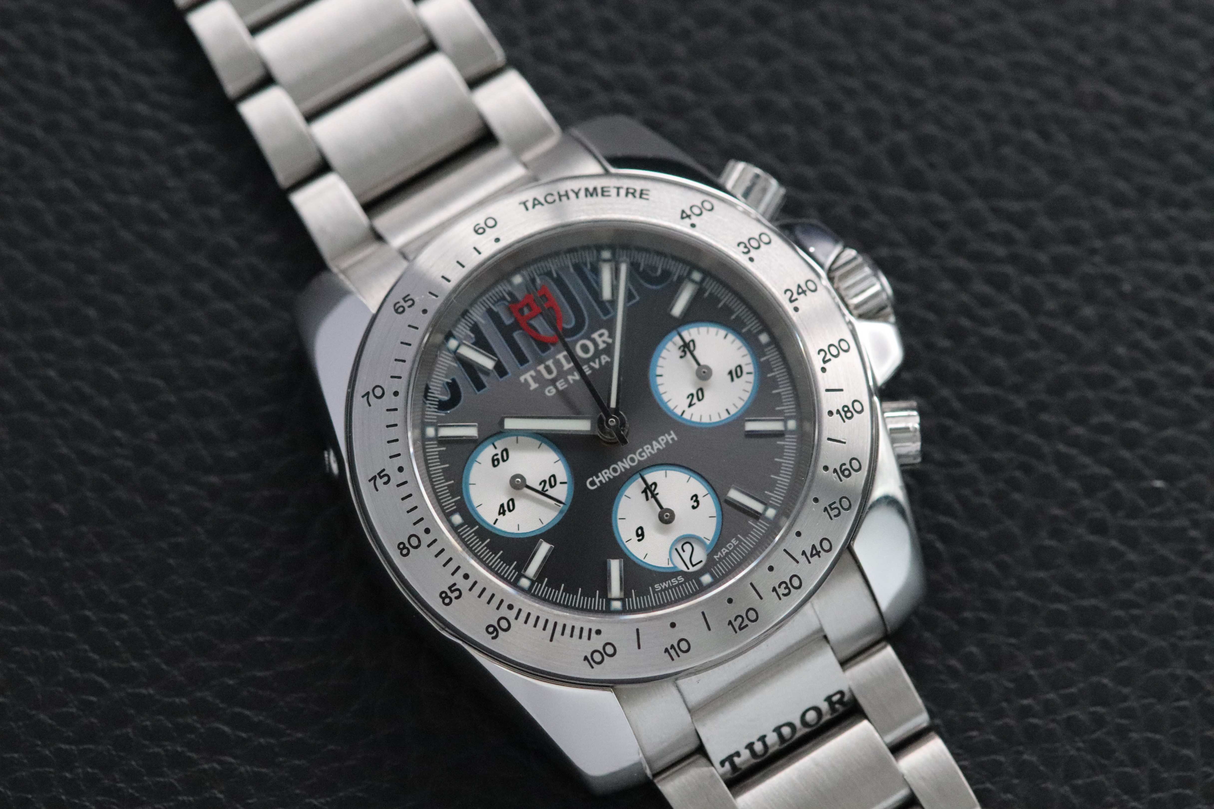 Tudor Sport Chronograph 20300 Silver Dial 2009