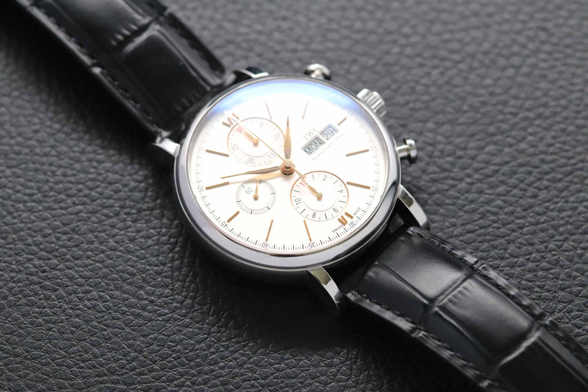 IWC Portofino Chronograph IW391031 Fullset 2019 Box+Papers