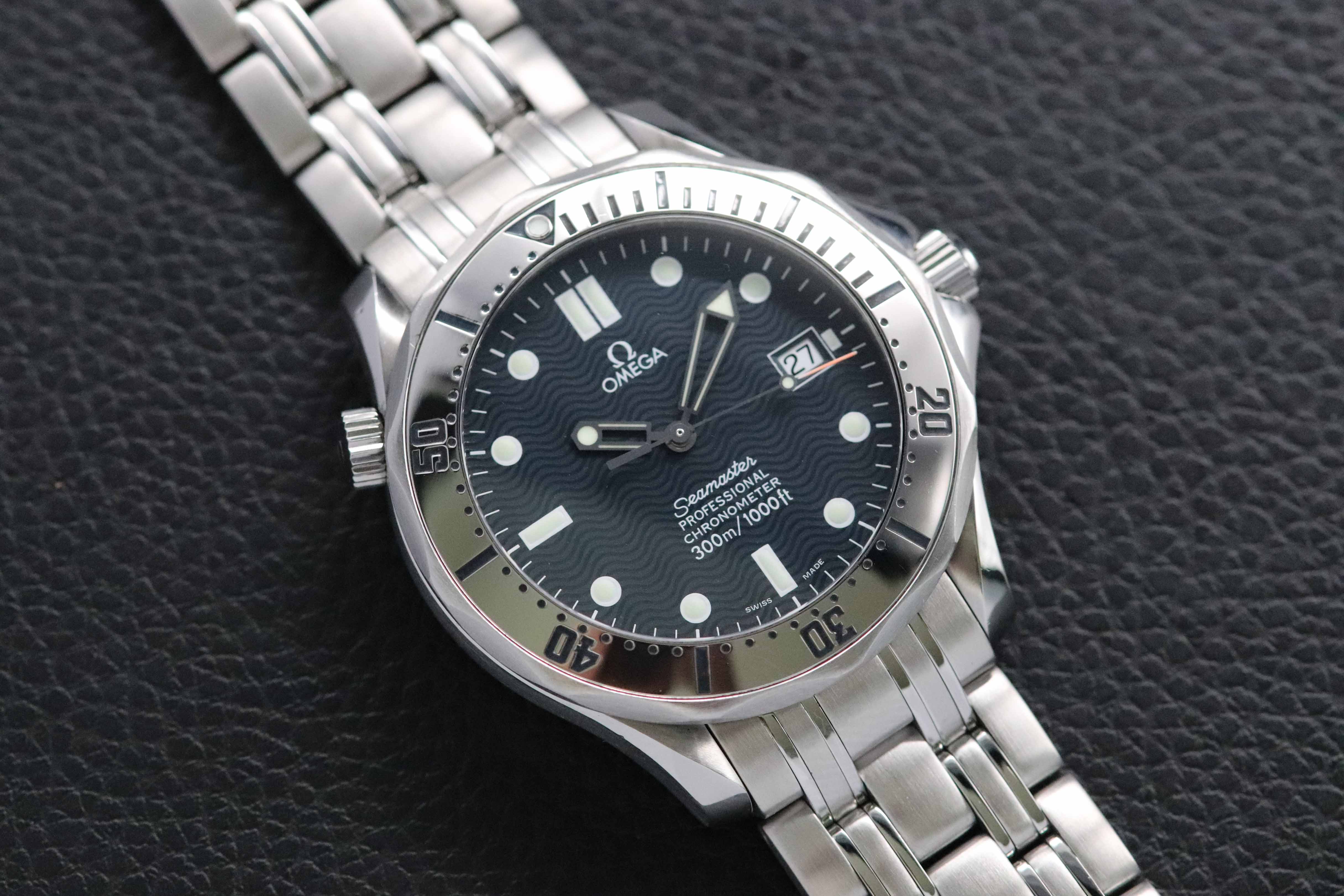 Omega Seamaster 300 2532.80 Blue Dial 1999