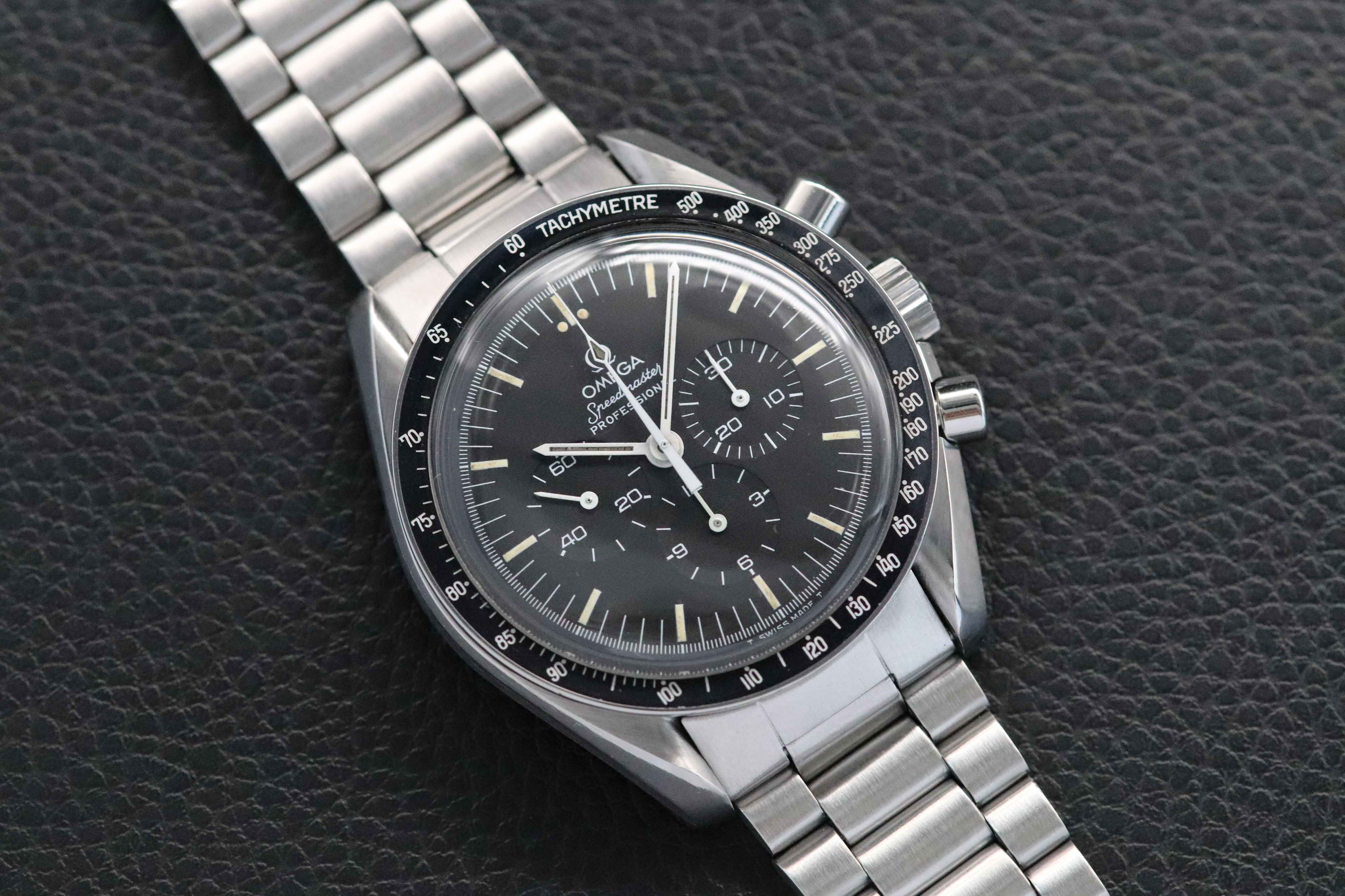 Omega Speedmaster Professional Moonwatch 145.0022 Black Dial 1984