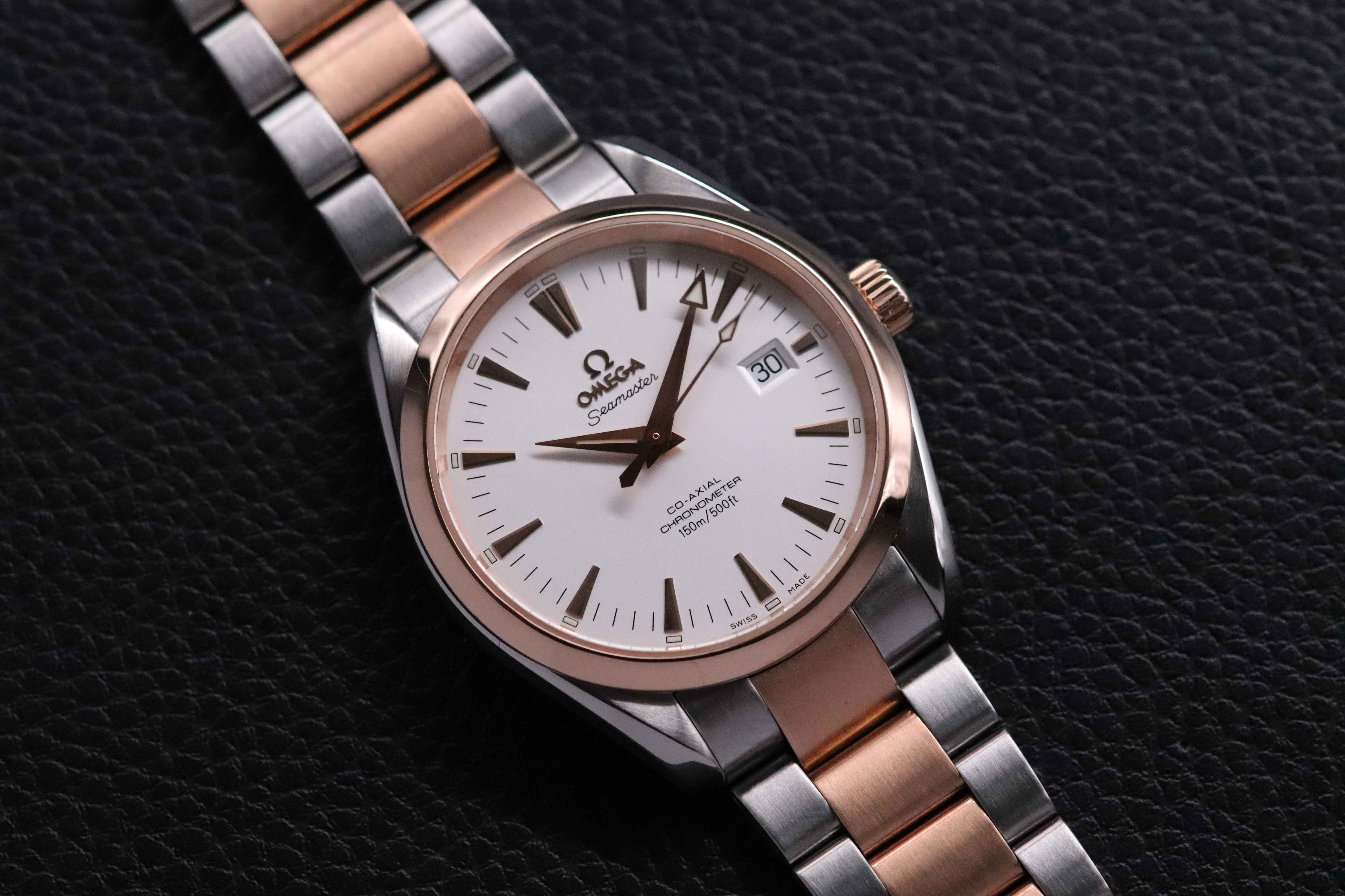 Omega Seamaster Aqua Terra 2303.30 White Dial 2006