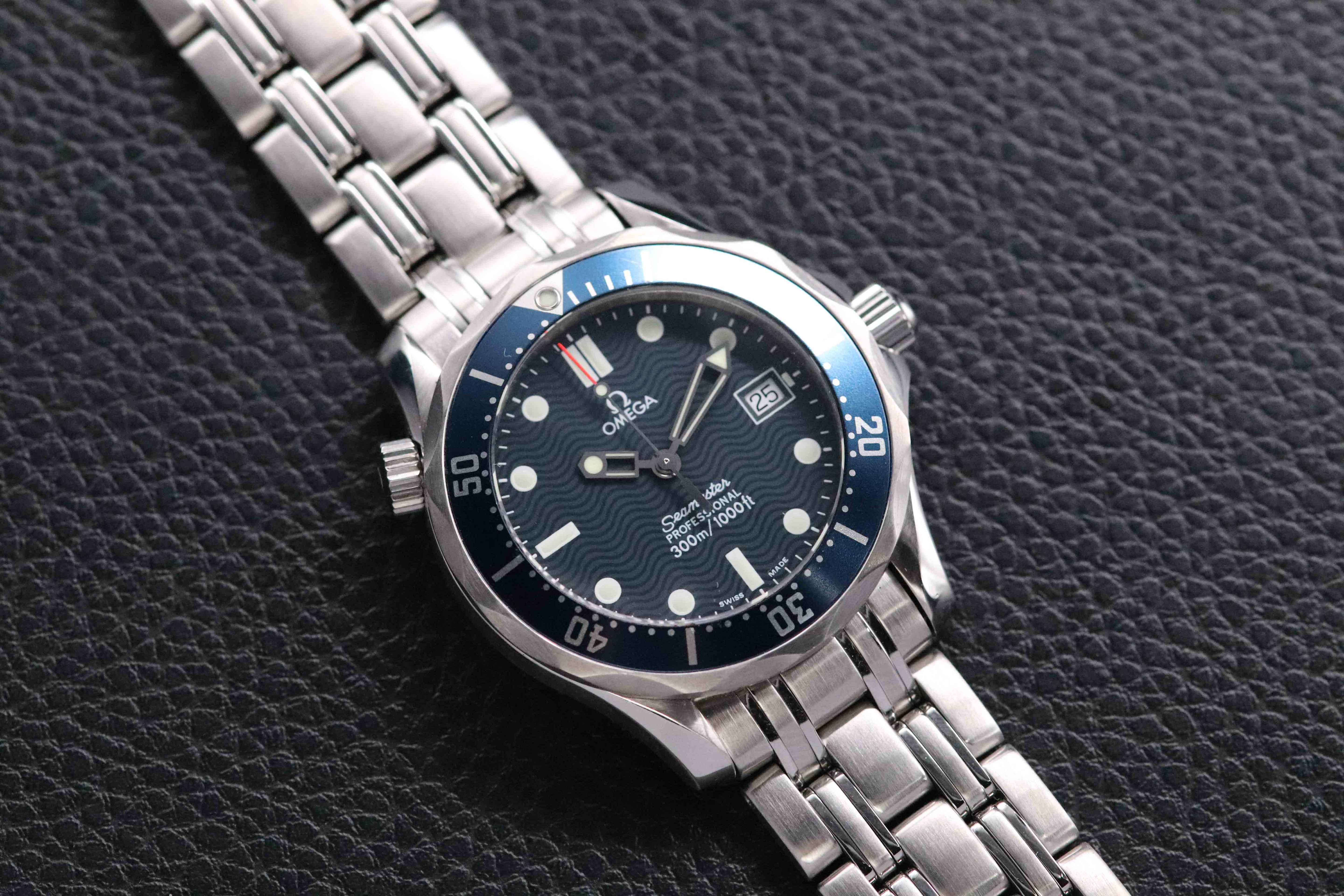 Omega Seamaster 300 2561.80 Blue Dial 1998