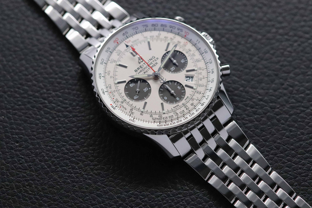 Breitling Navitimer B01 Chronograph 43 AB0121/AB0121211G1A1 Fullset 2024 Box+Papers