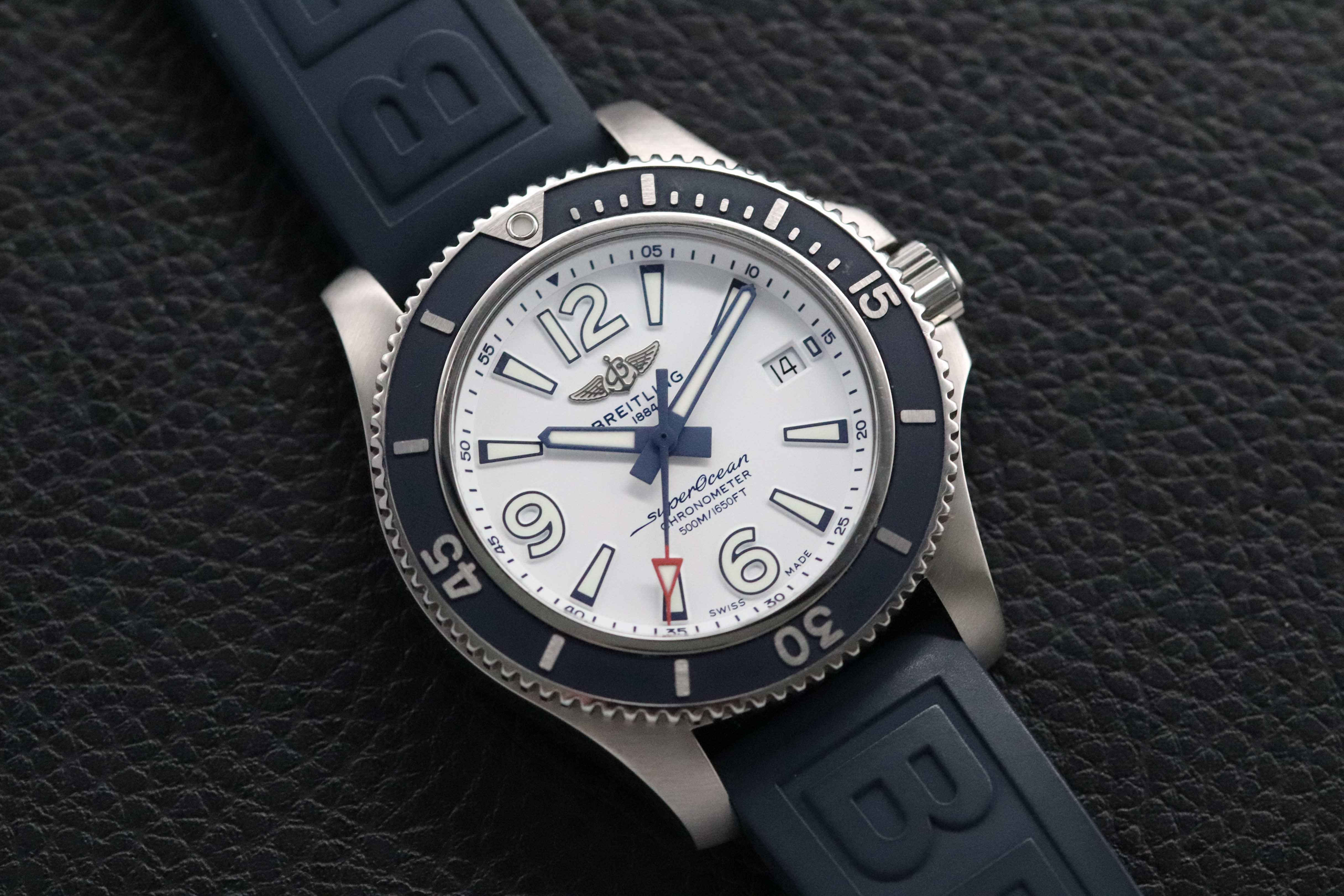 Breitling Superocean 42 A17366 Blue Papers 2020