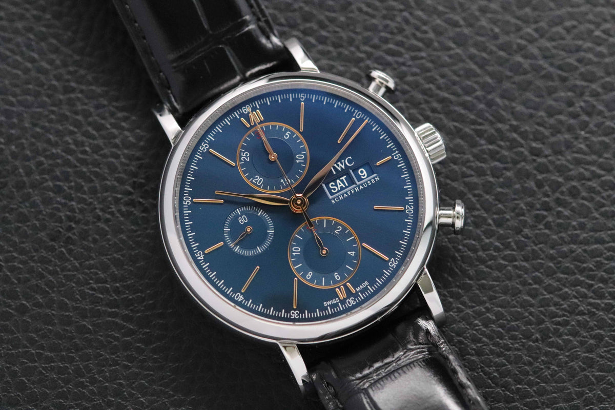 IWC Portofino Chronograph IW391036 Fullset 2020 Box+Papers