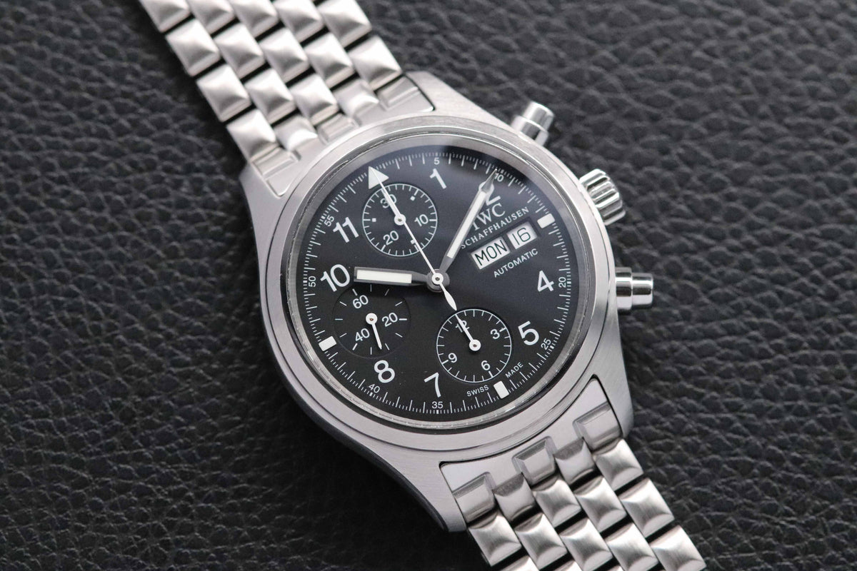 IWC Fliegerchronograph IW370607 Fullset 2002 Box+Papers