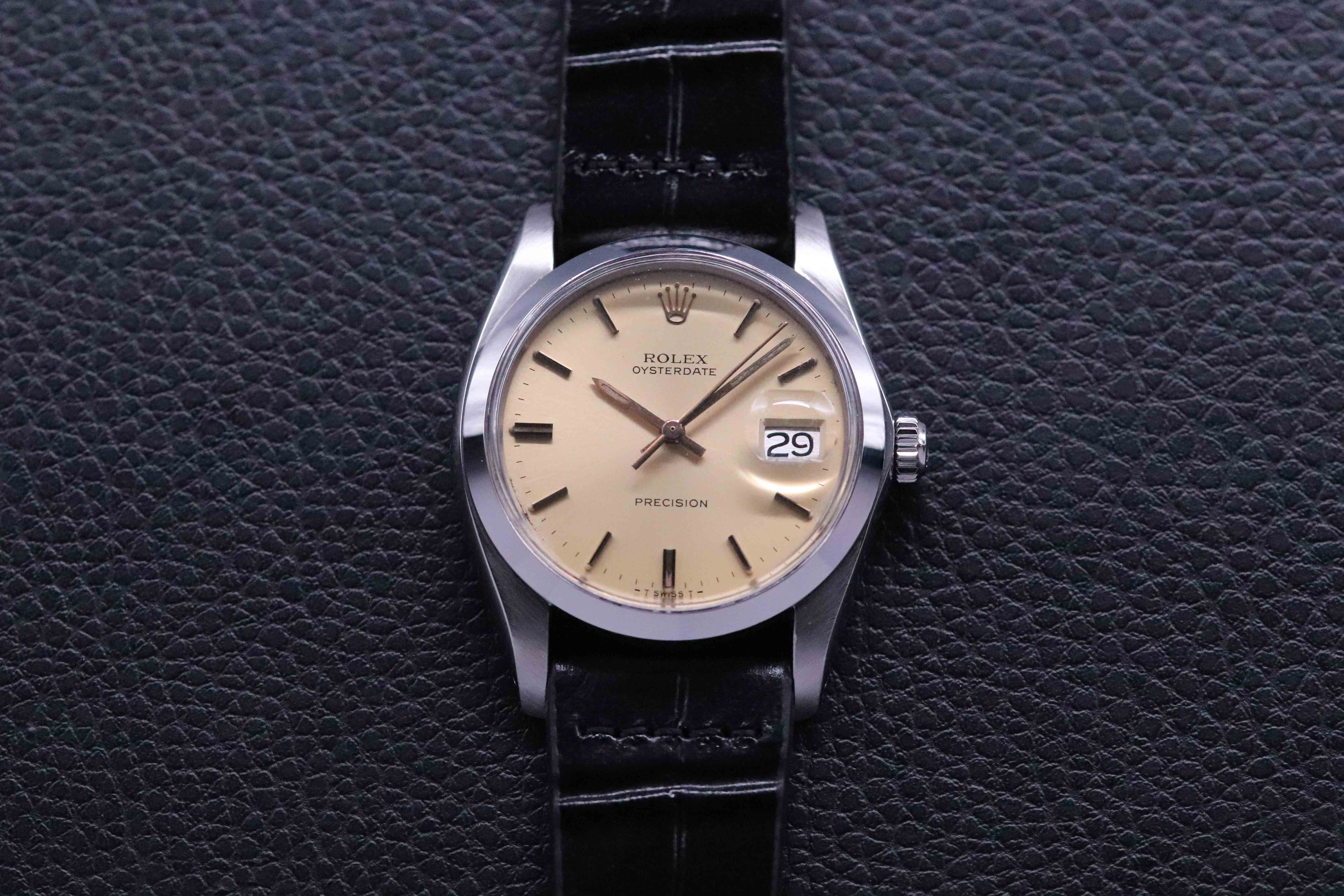 Rolex Oysterdate 6694 Champagne Dial 1960
