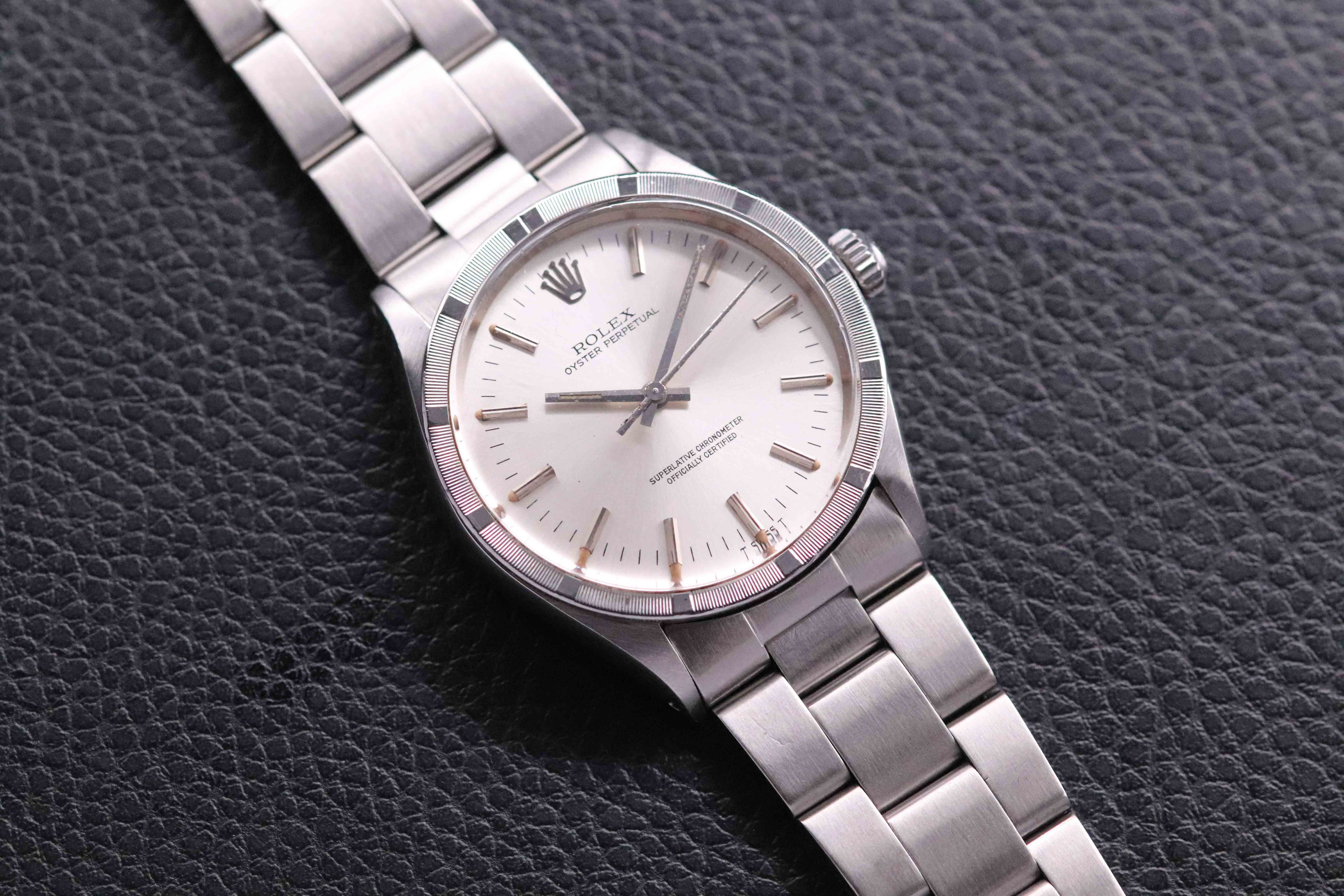 Rolex Oyster Perpetual 1007 Silver Dial 1973