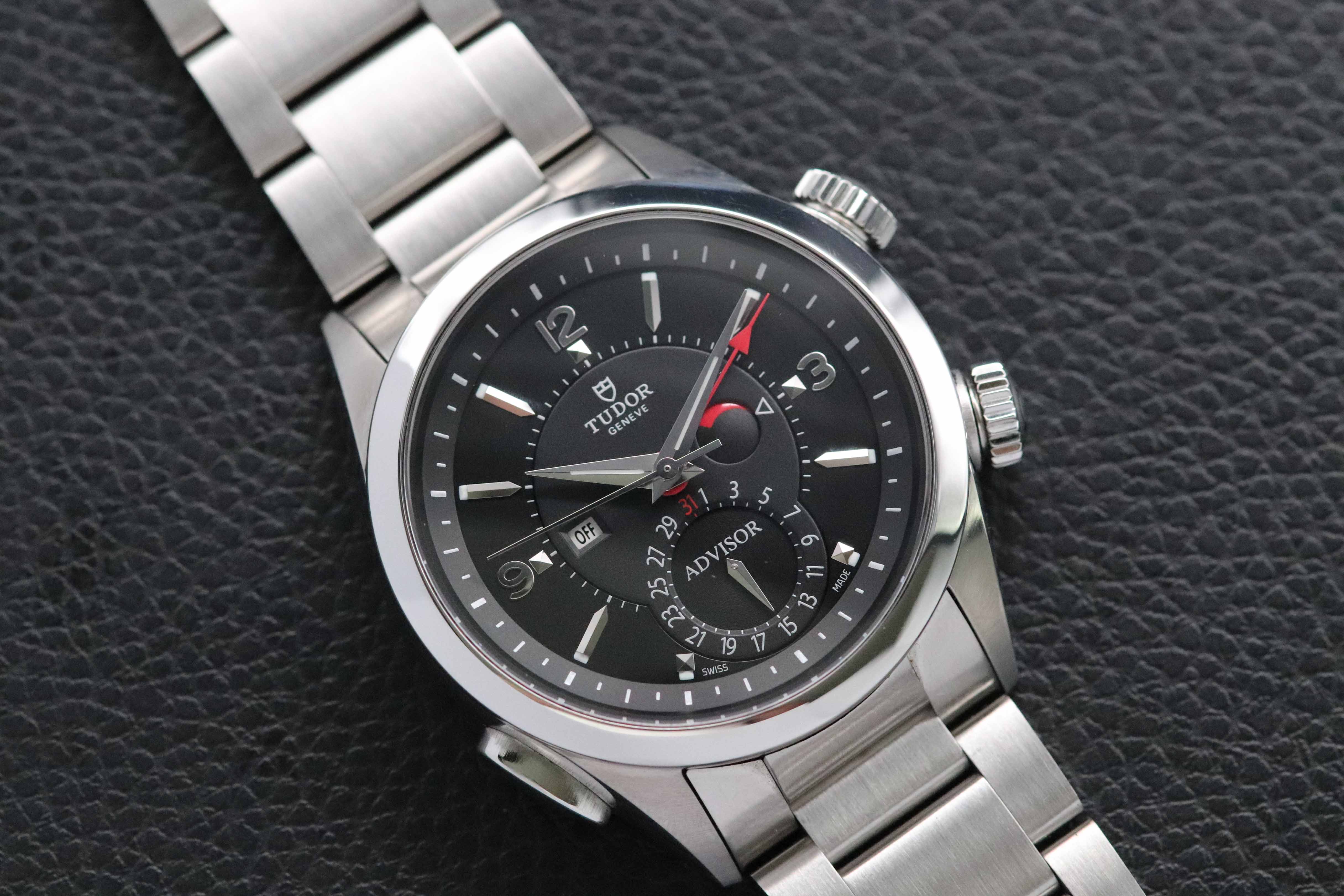 Tudor Heritage Advisor 79620TN Black Dial Papers 2016