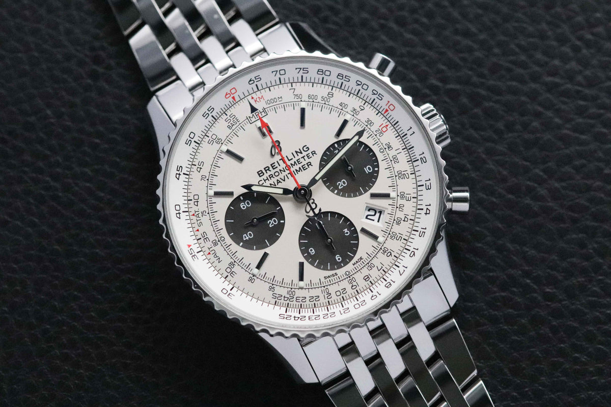 Breitling Navitimer B01 Chronograph 43 AB0121/AB0121211G1A1 Fullset 2024 Box+Papers