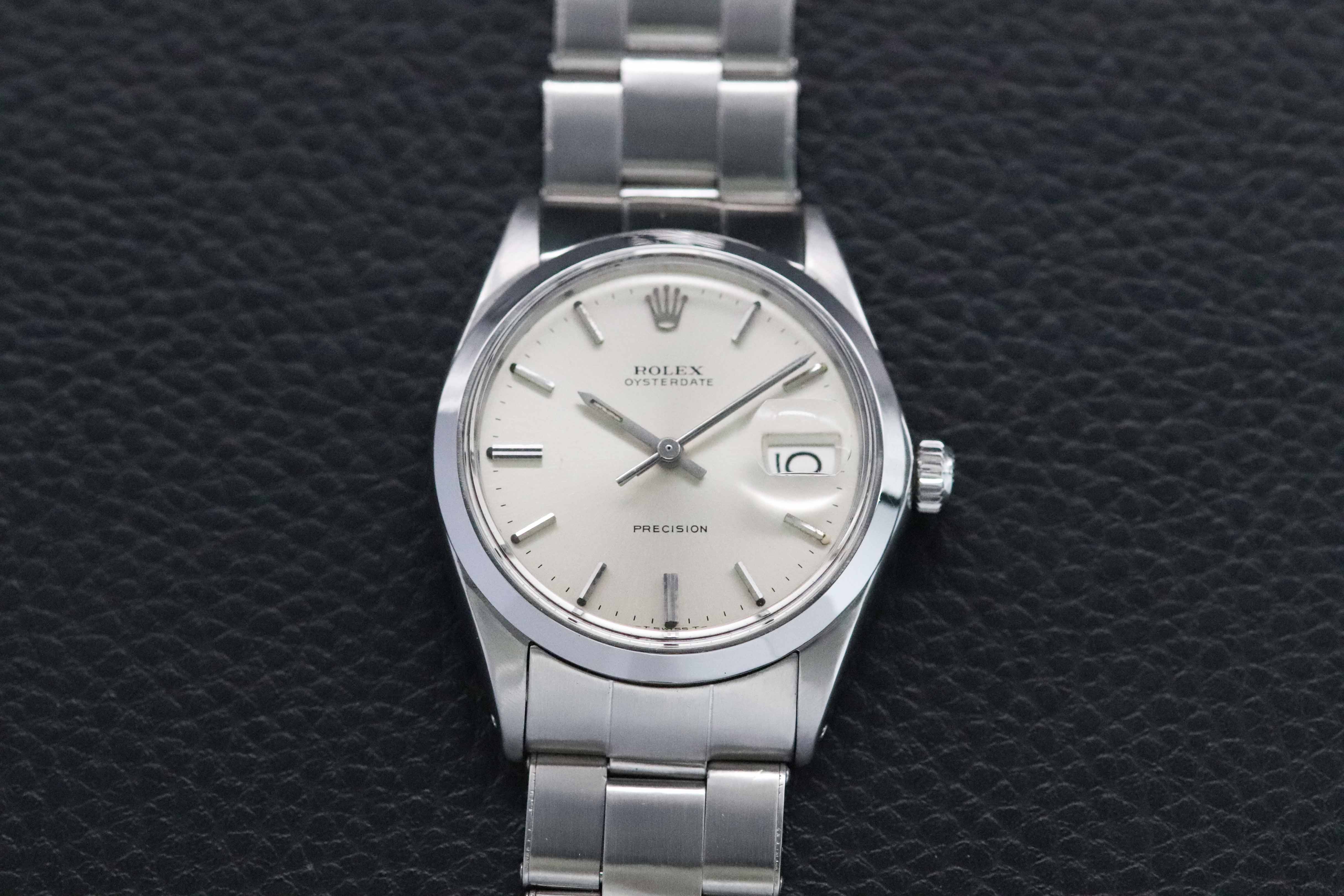 Rolex Oysterdate 6694 Silver Dial 1973