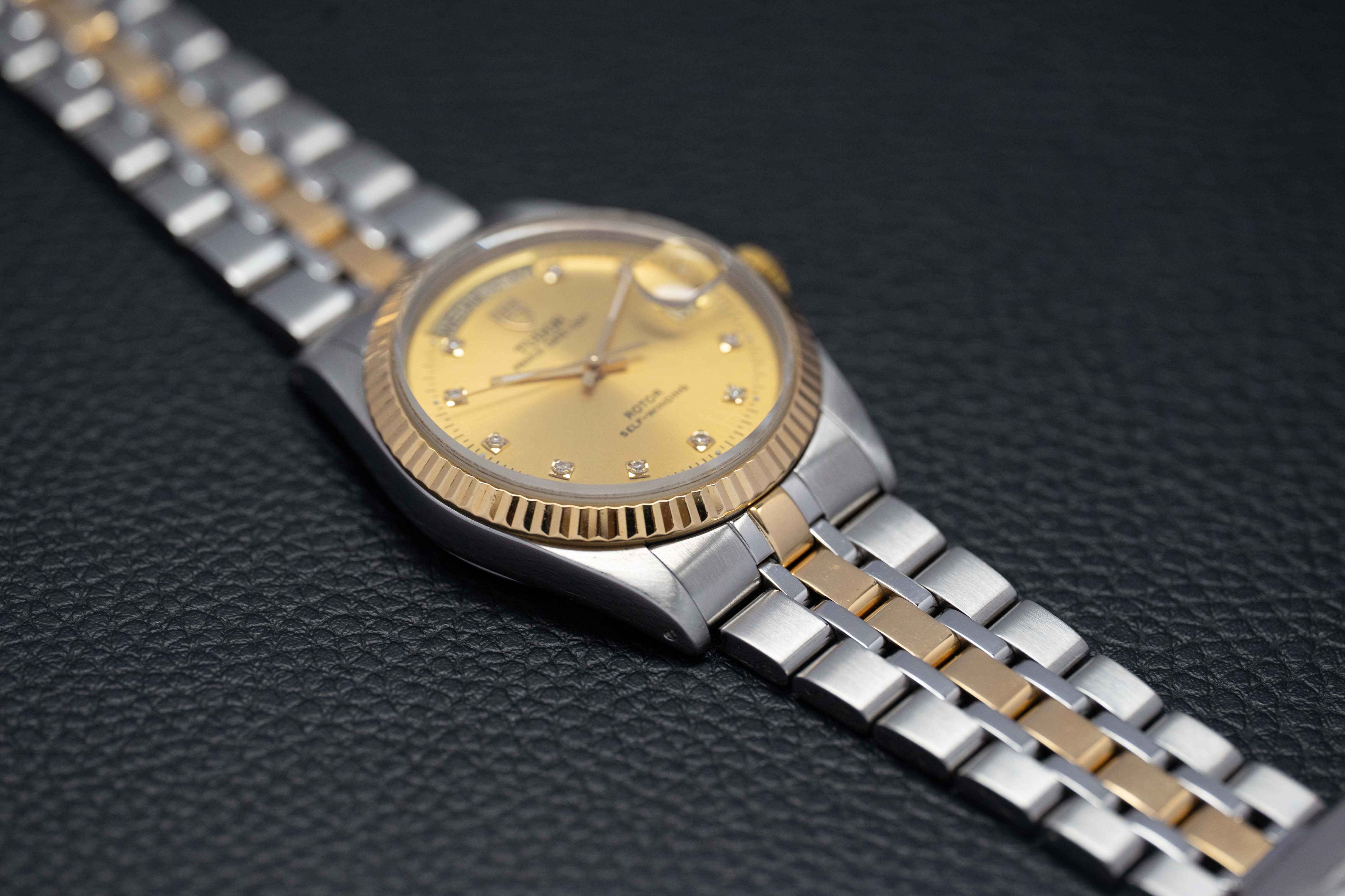 Tudor Prince Day Date 76213 Diamonds 2001