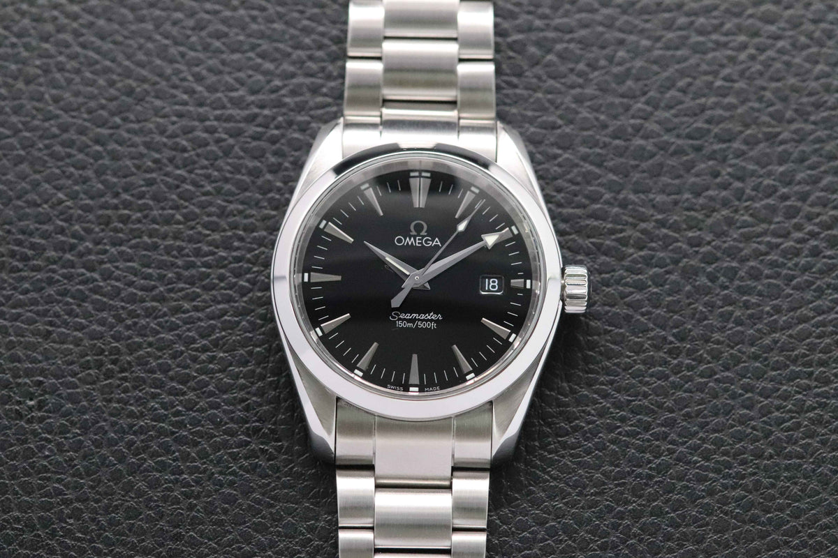 Omega Seamaster Aqua Terra 2518.50 Black Dial 1998