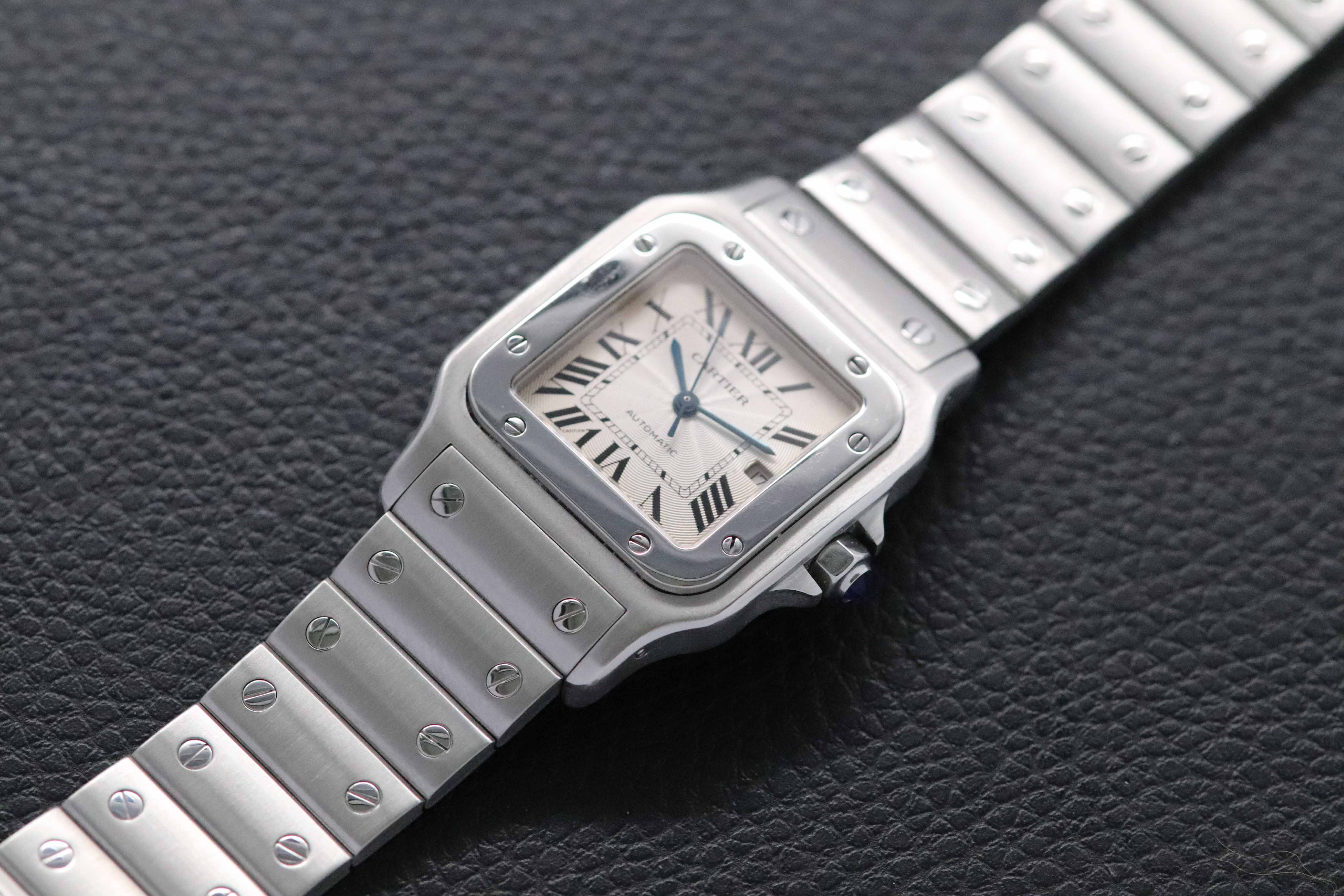 Cartier Santos Galbée 2319 White Dial 2004