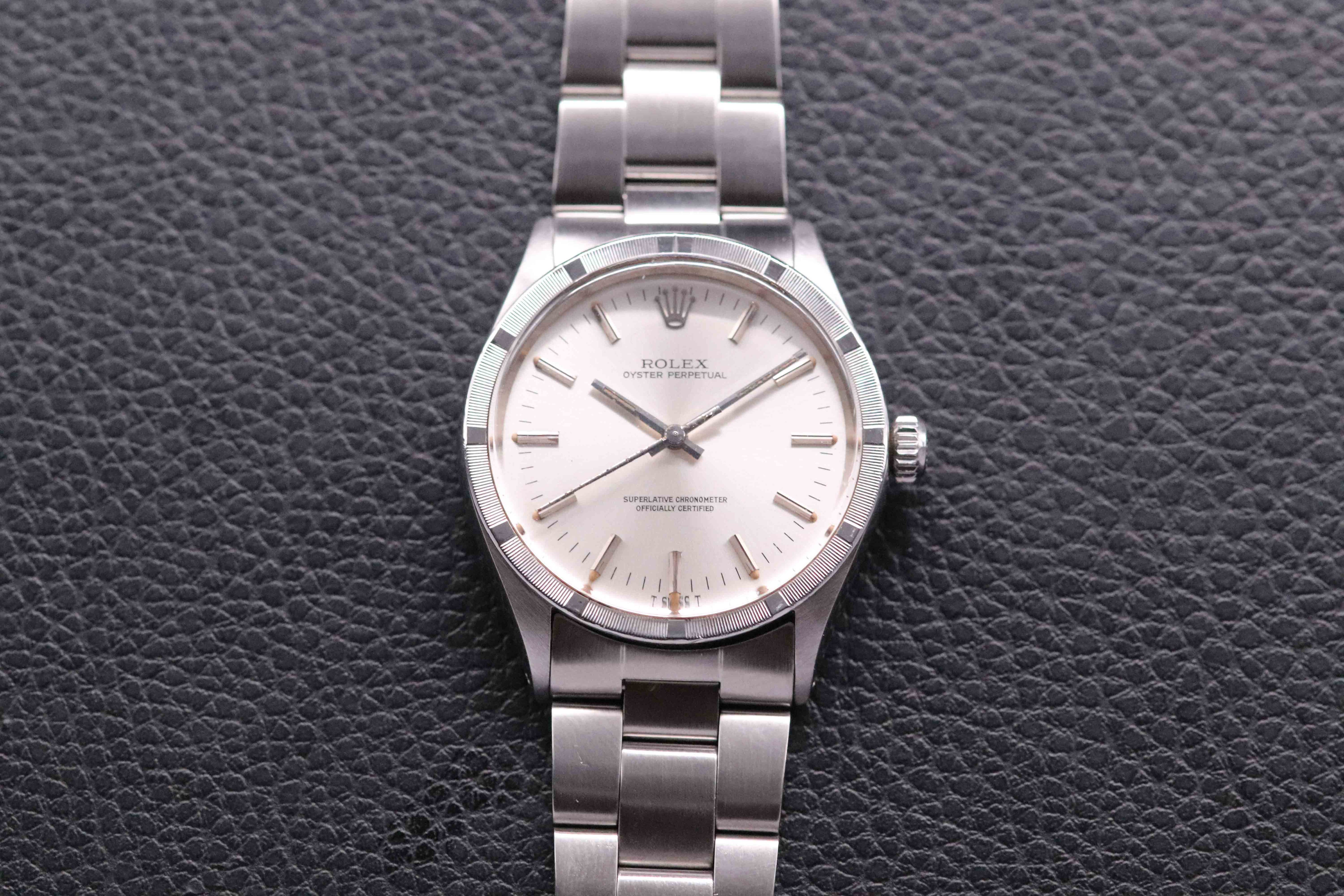 Rolex Oyster Perpetual 1007 Silver Dial 1973