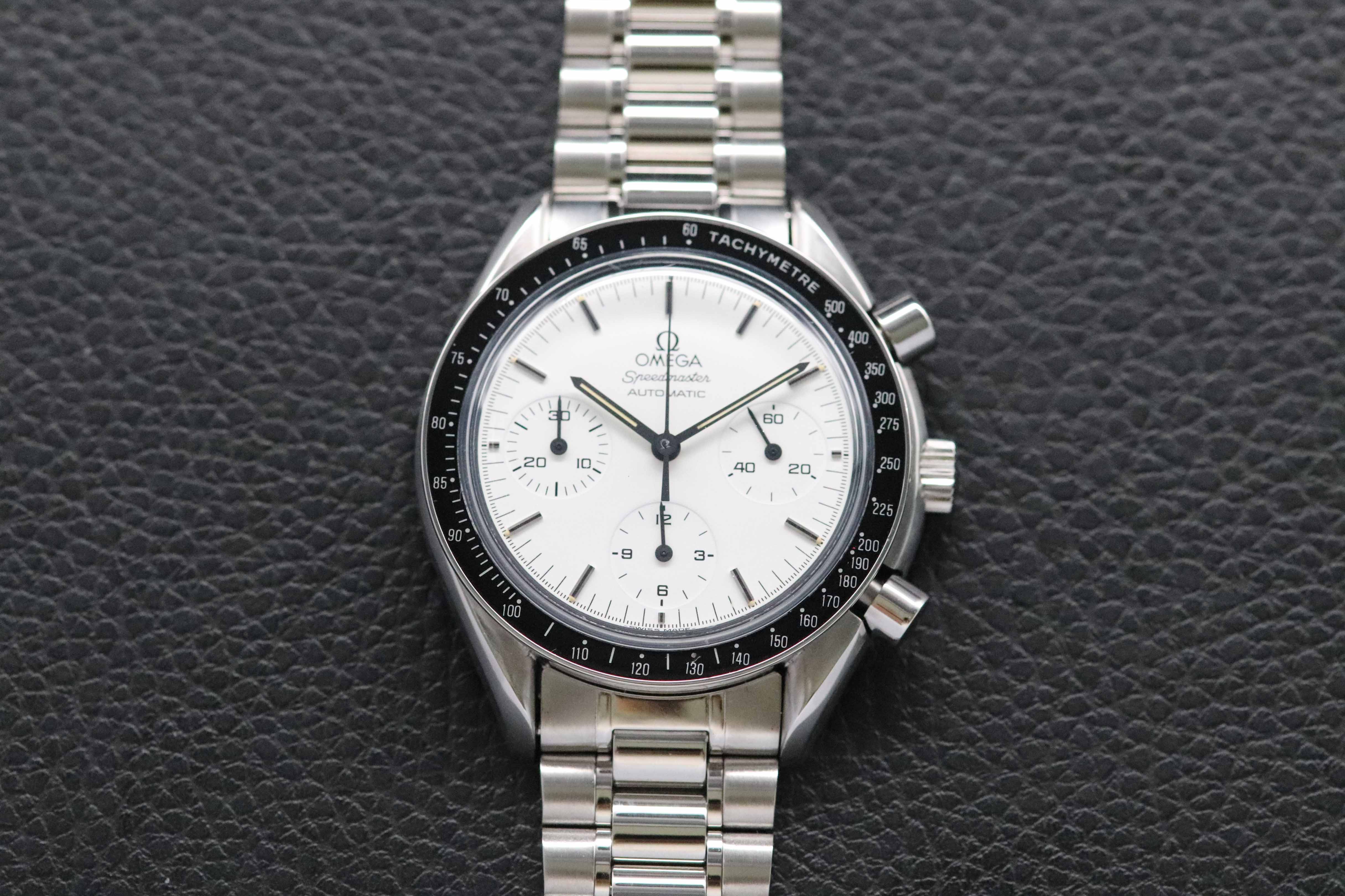 Omega Speedmaster Reduced 3510.20 White Dial 1991