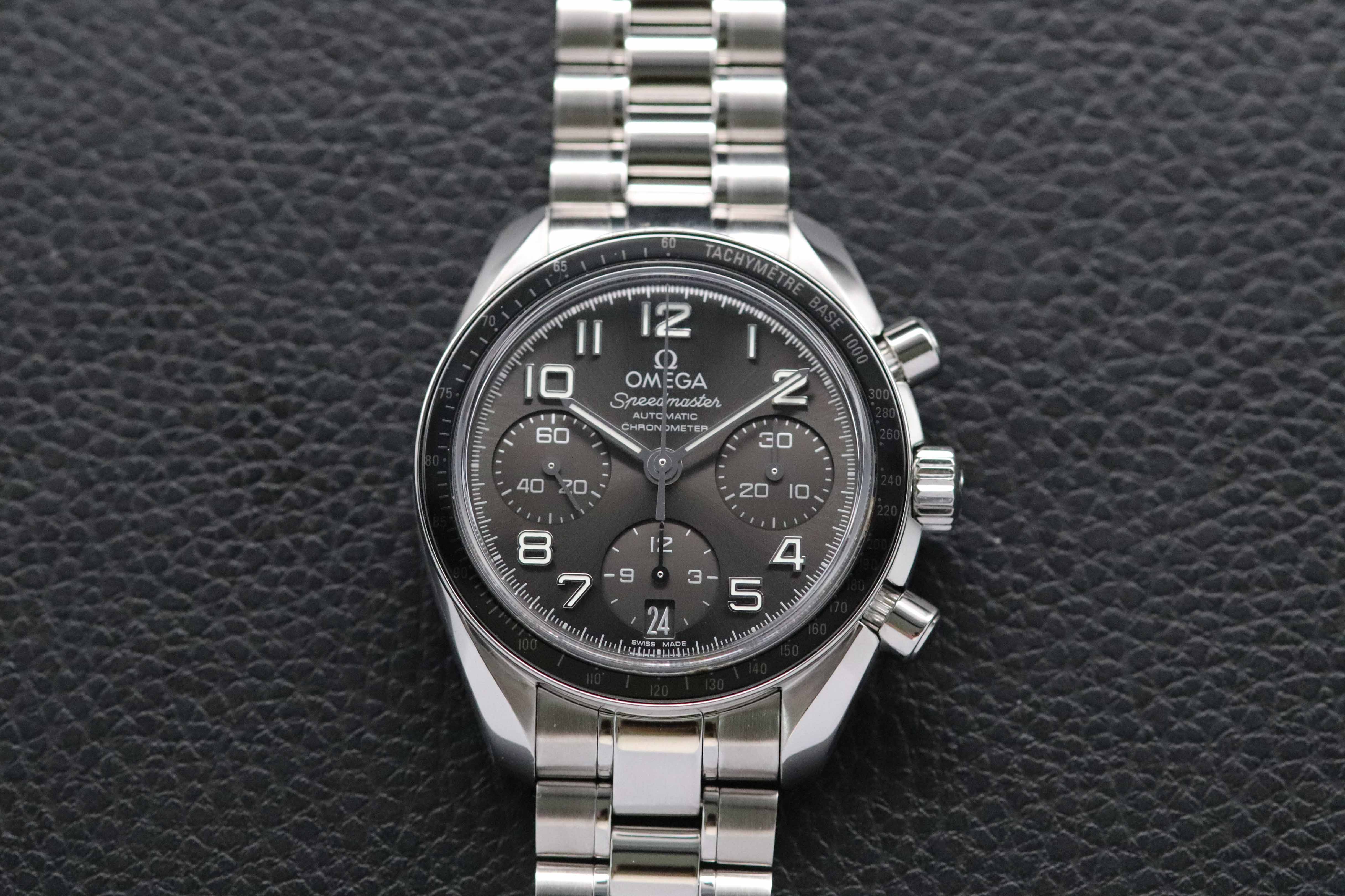Omega Speedmaster 38 324.30.38.40.06.001 Gray Dial 2012