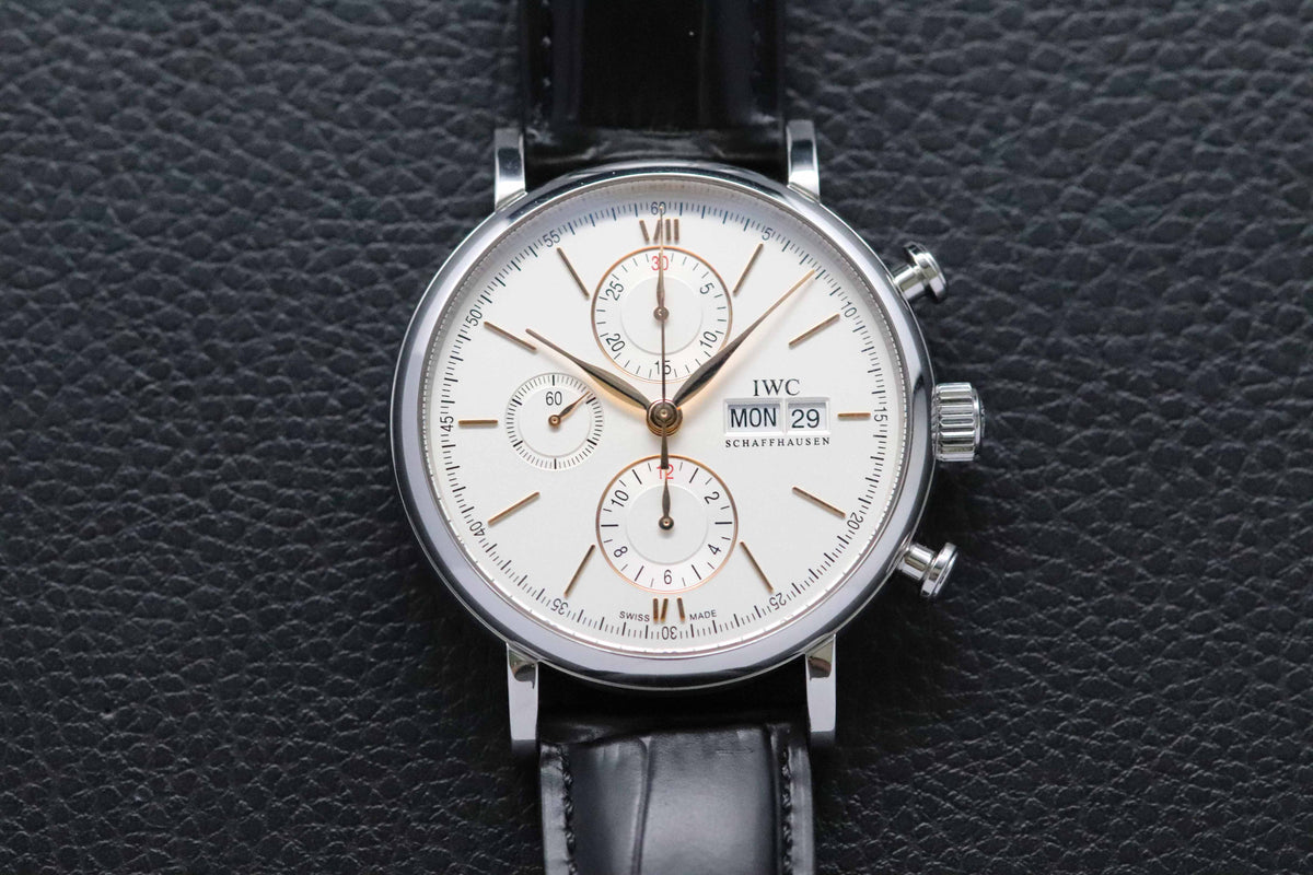 IWC Portofino Chronograph IW391031 Fullset 2019 Box+Papers