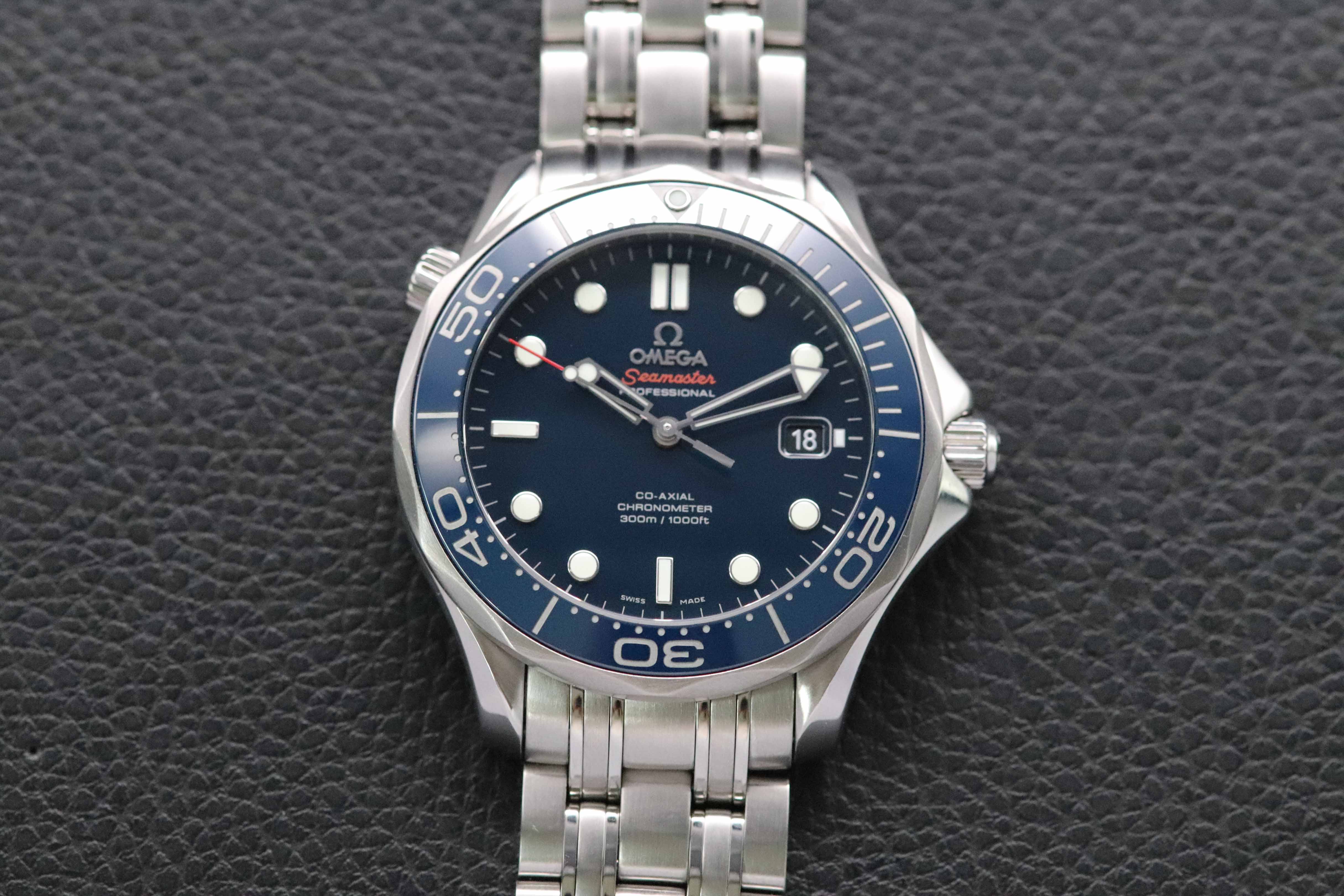 Omega Seamaster Diver 300 212.30.41.20.03.001 Blue Dial 2018