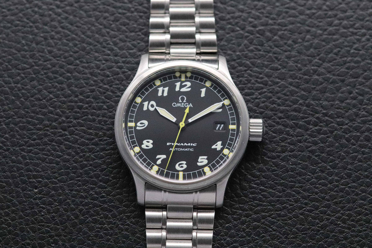 Omega Dynamic 5200.50 Black Dial 1998