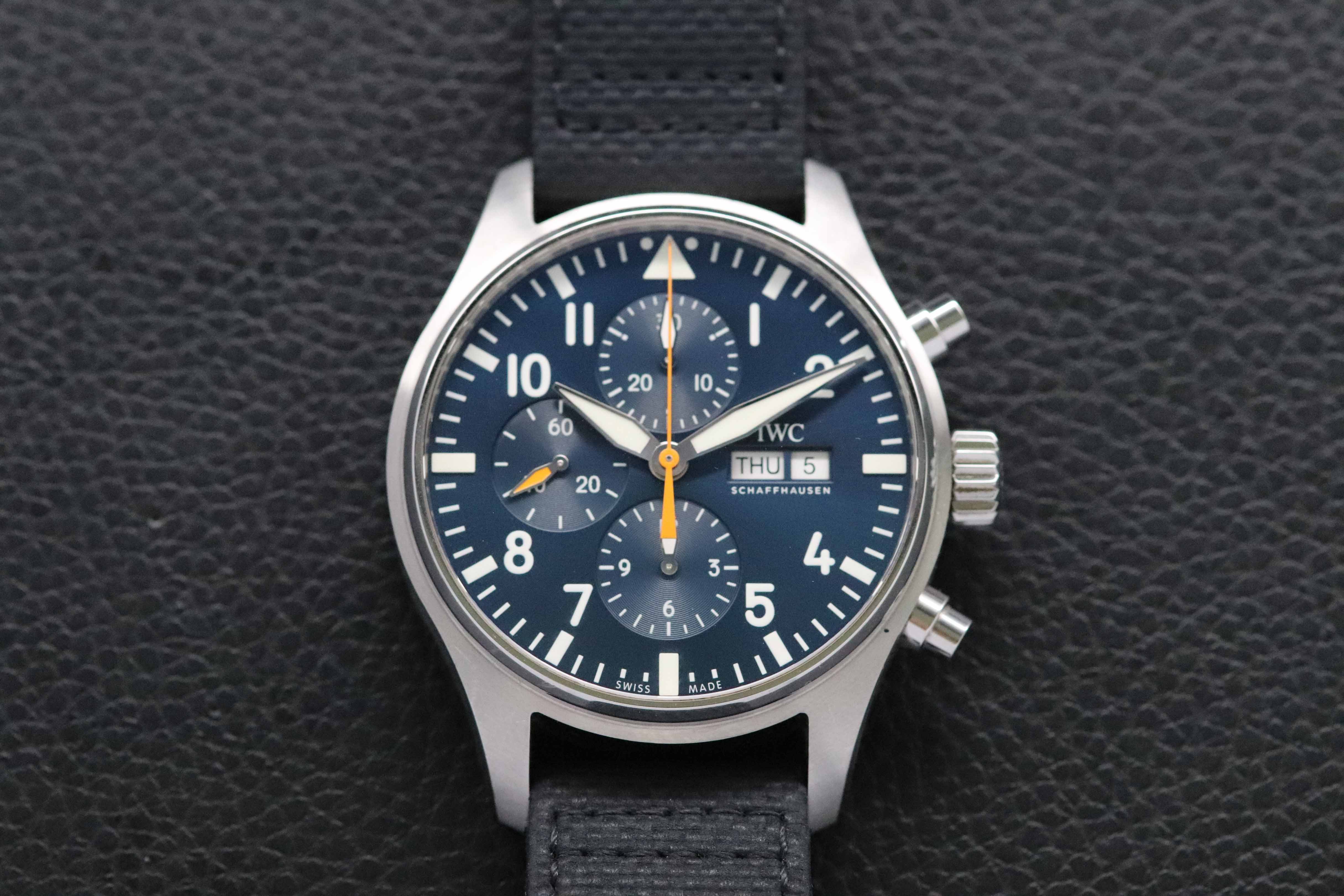 Orologio da pilota IWC Cronografo IW377729 FULLSET 2021 con scatola e PAPERS