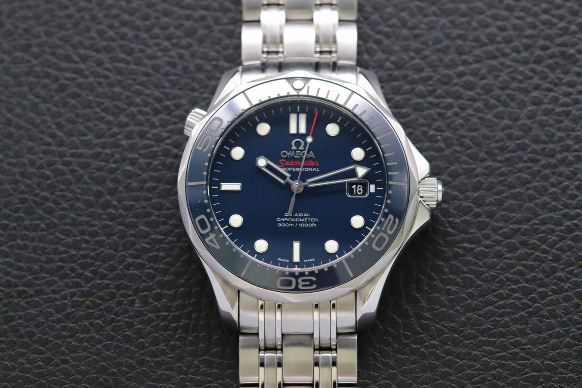 Omega Seamaster Diver 300 212.30.41.20.03.001 Blue Dial 2012