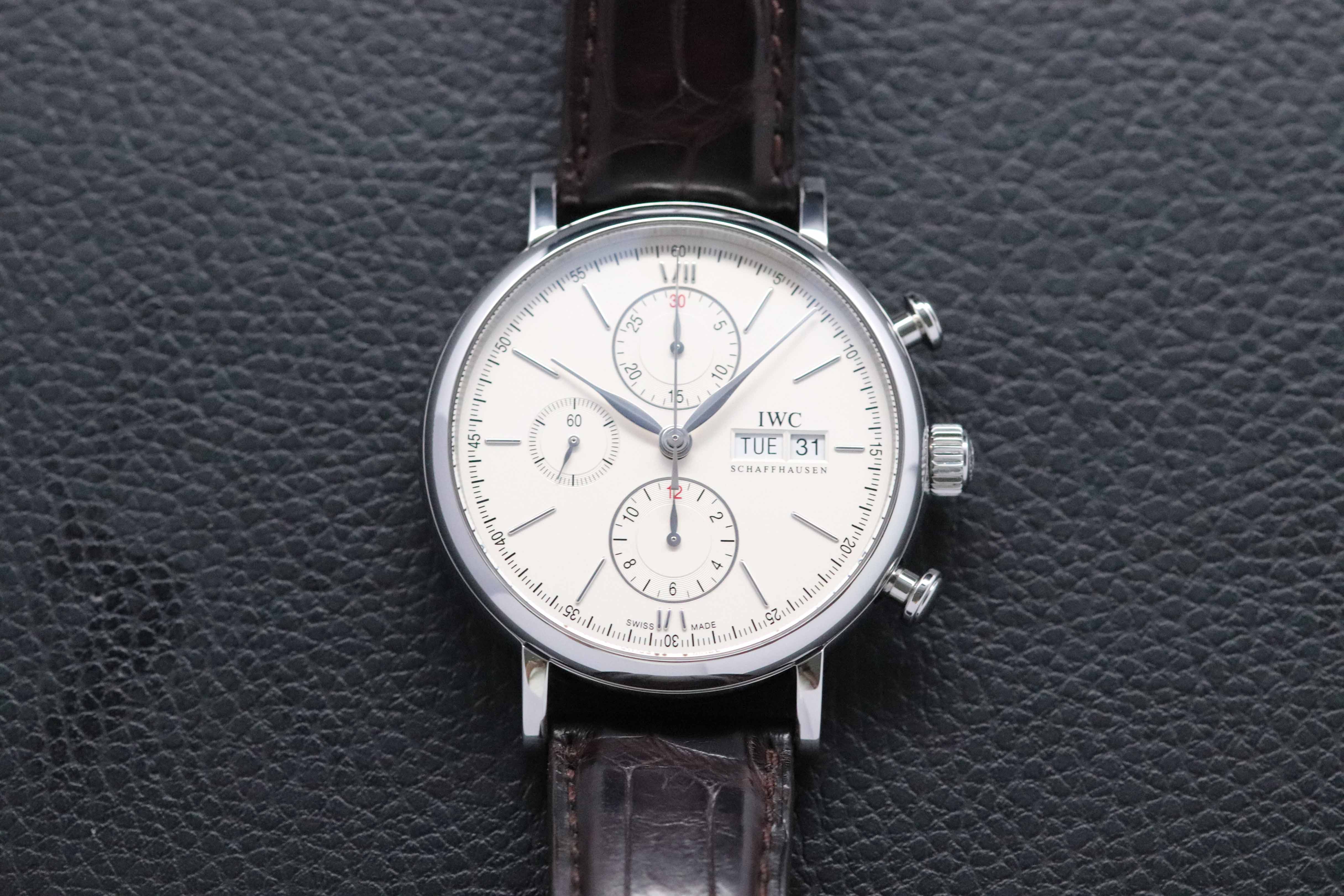IWC Portofino Chronograph IW391007 Fullset 2015 Box+Papers