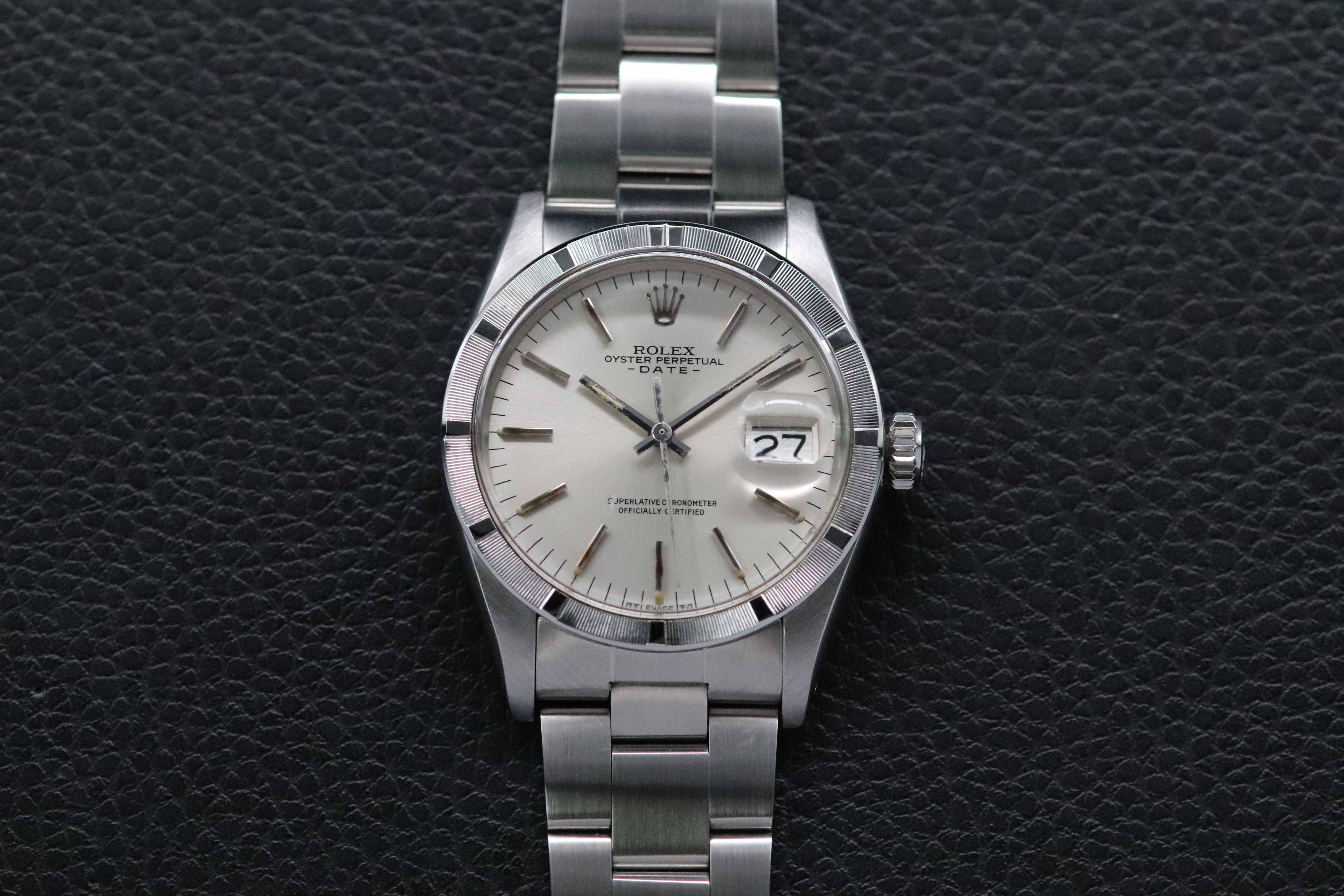 Rolex Date 1501 Silver Dial 1975