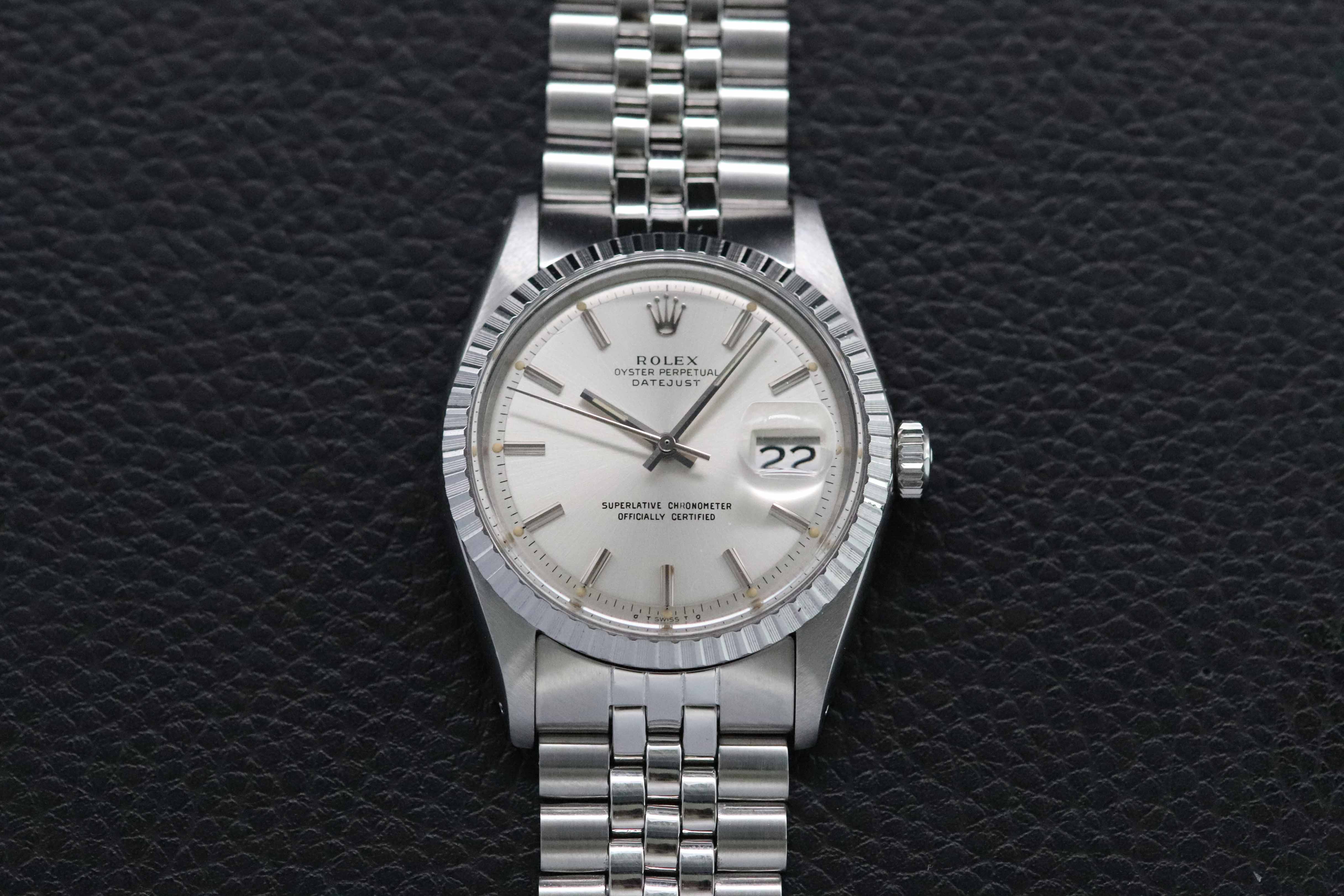 Rolex Datejust 1603 Silver Dial 1974