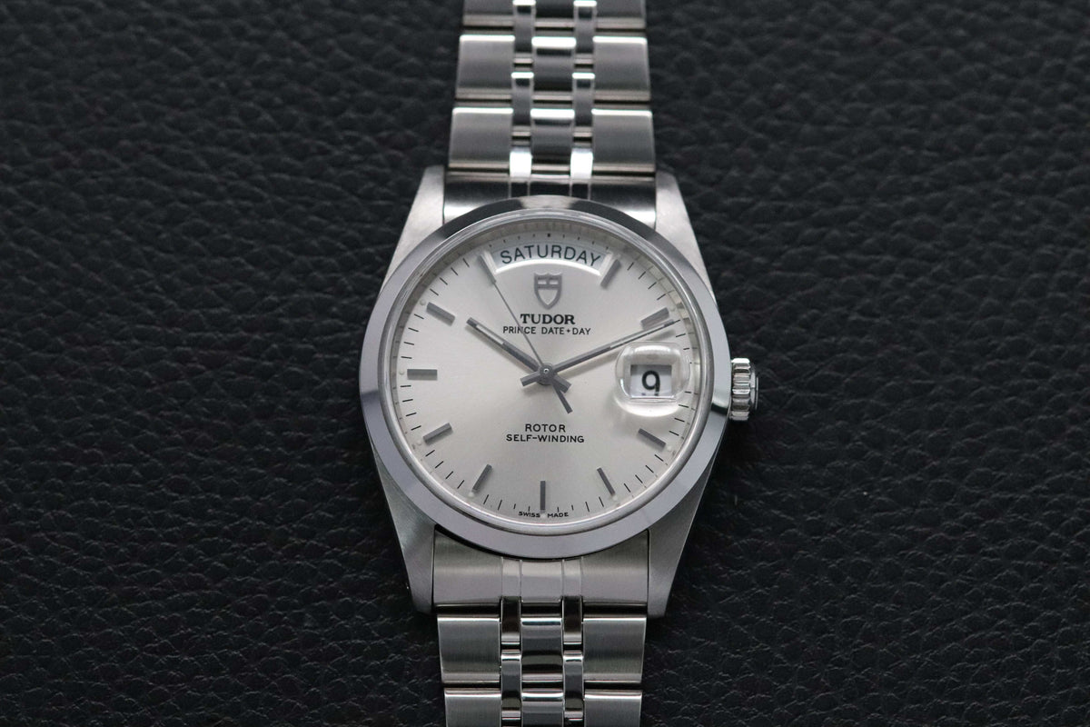 Tudor Date-Day 76200 Silver Dial 2012