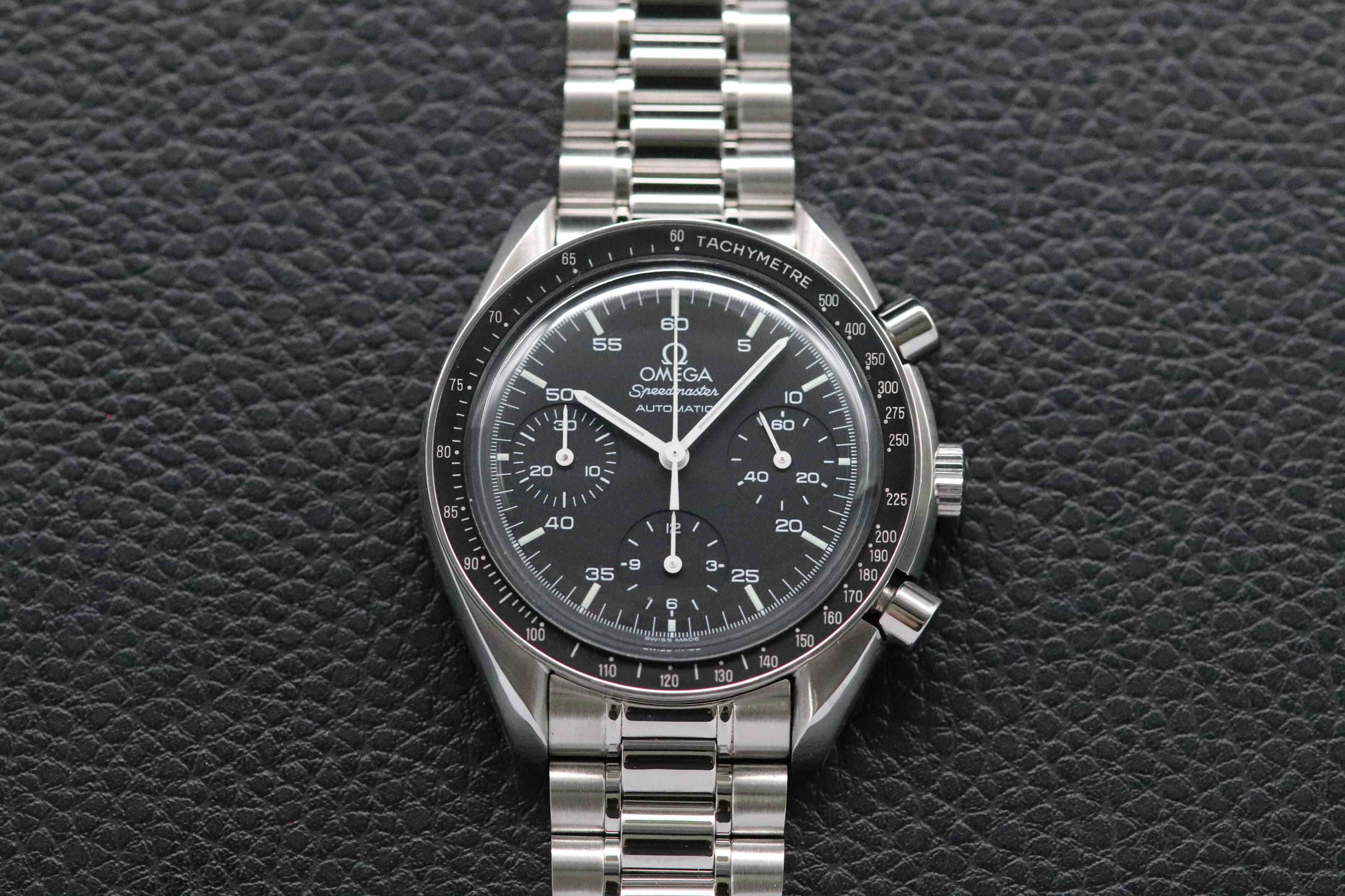 Omega Speedmaster ridotto 3510.50 quadrante nero 1998