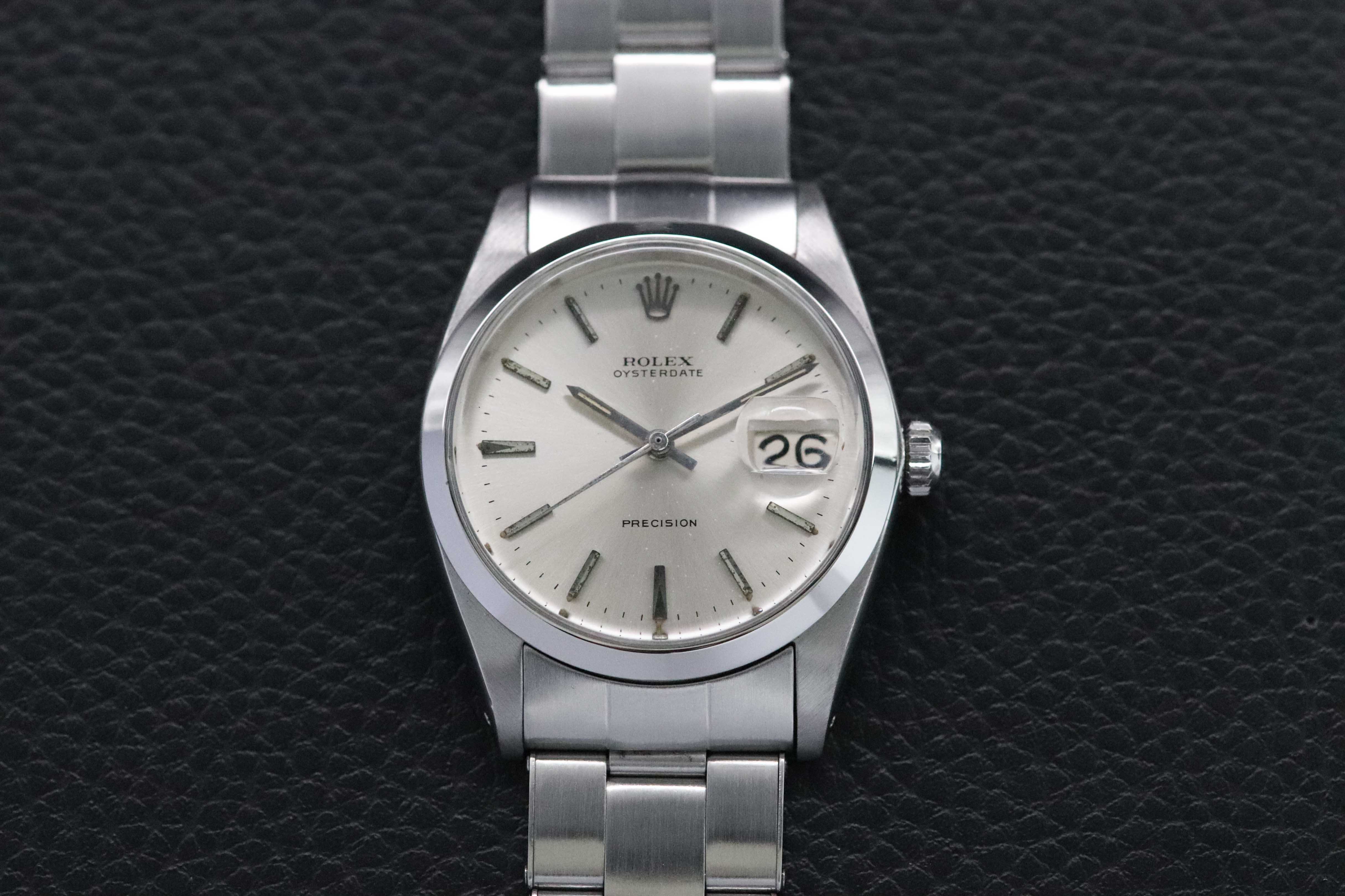 Rolex Oysterdate 6694 Cadran Argent 1964