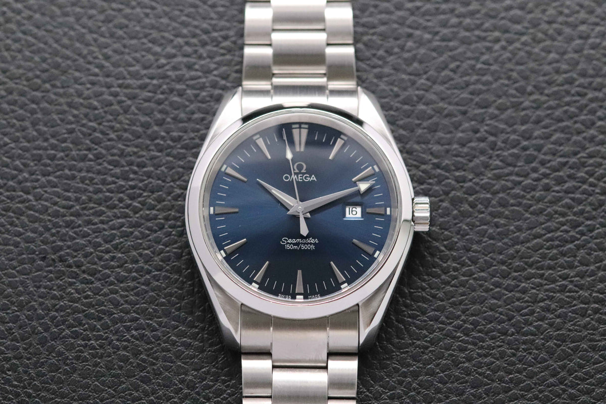 Omega Seamaster Aqua Terra 2517.80 Blue Dial 1998