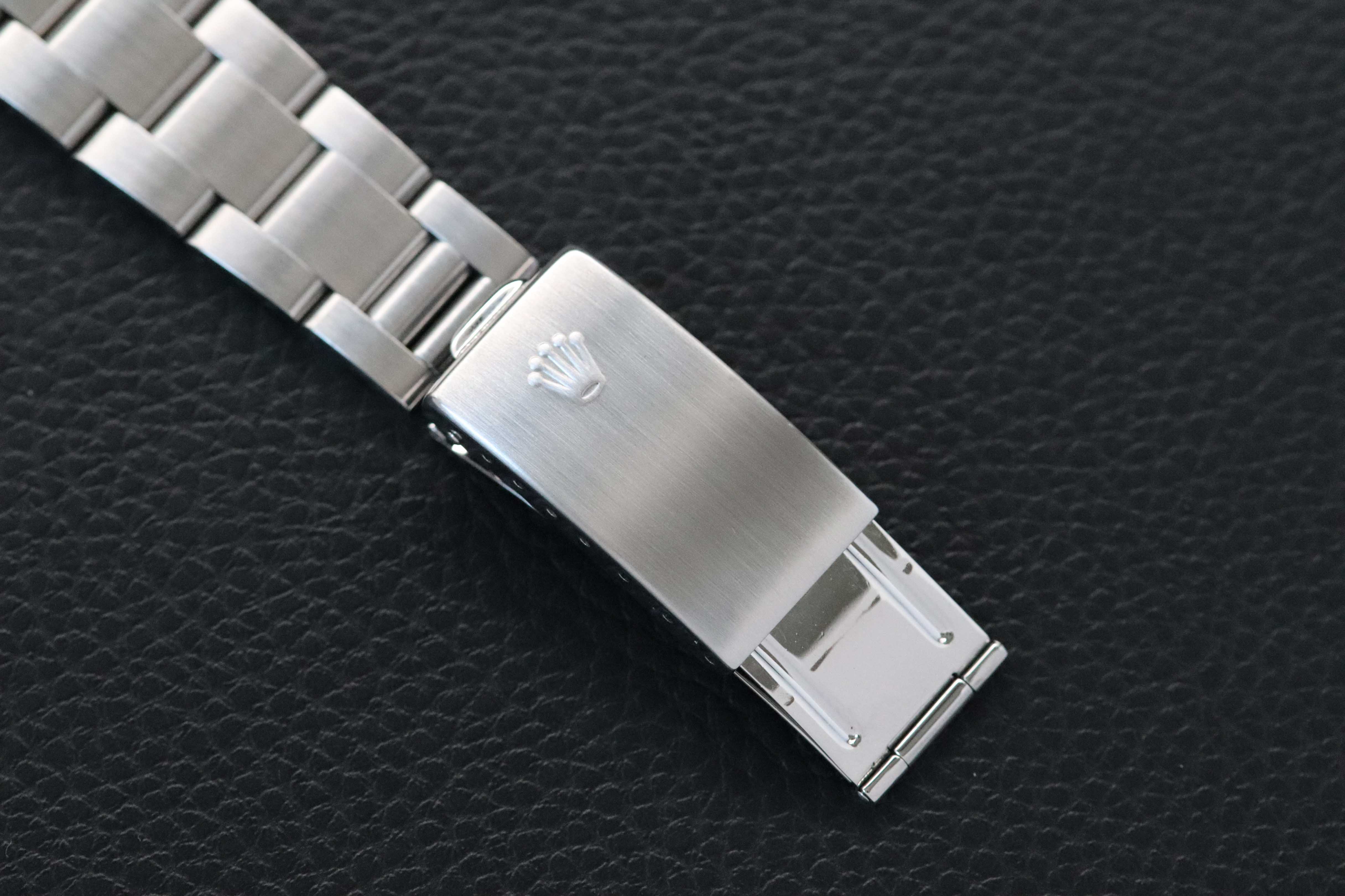 Rolex Date 15210 Black Dial Fullset 1995 Box+Papers