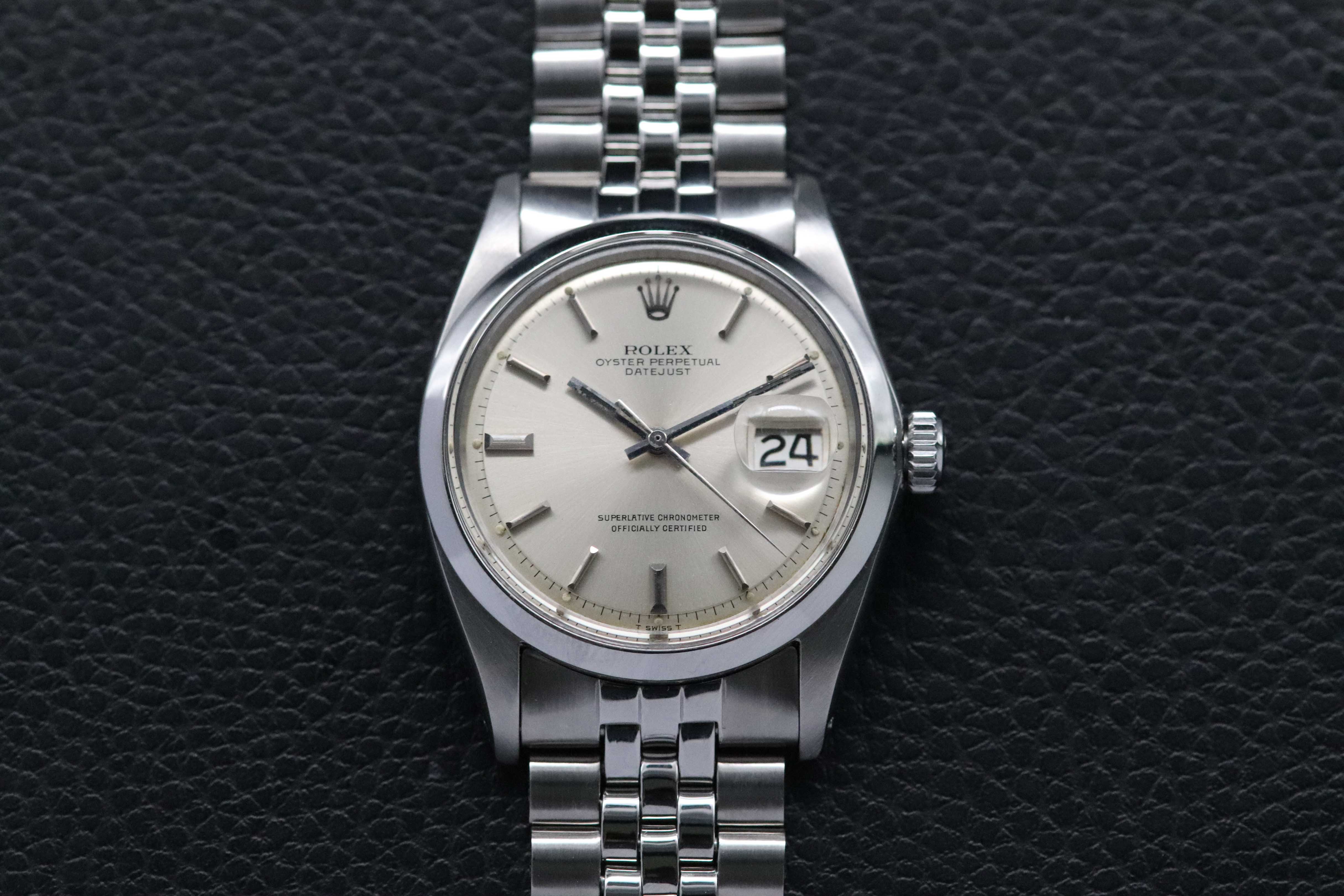Rolex Datejust 1600 Silver Dial 1968