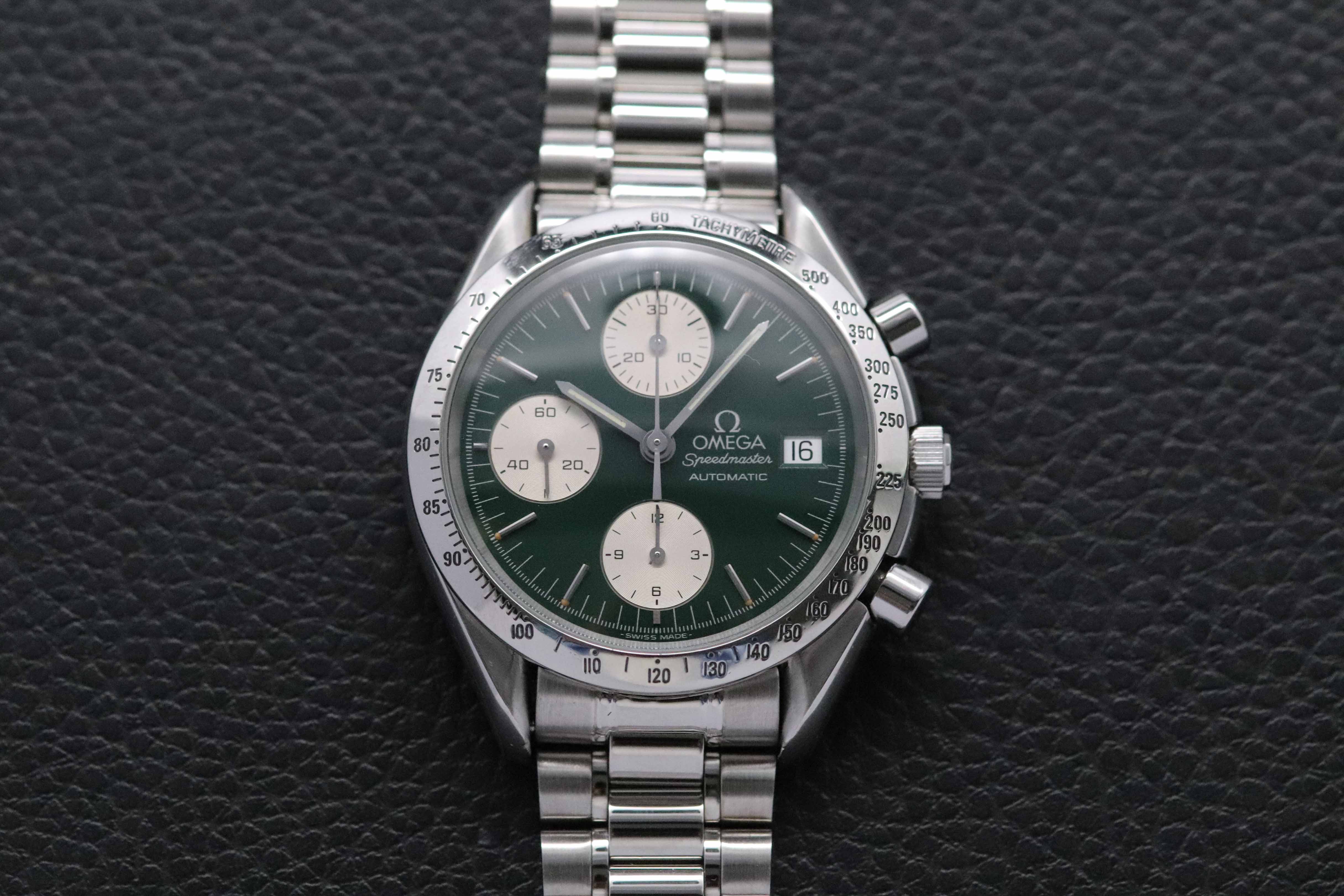 Omega Speedmaster Date 3511.70 Green Dial 1995