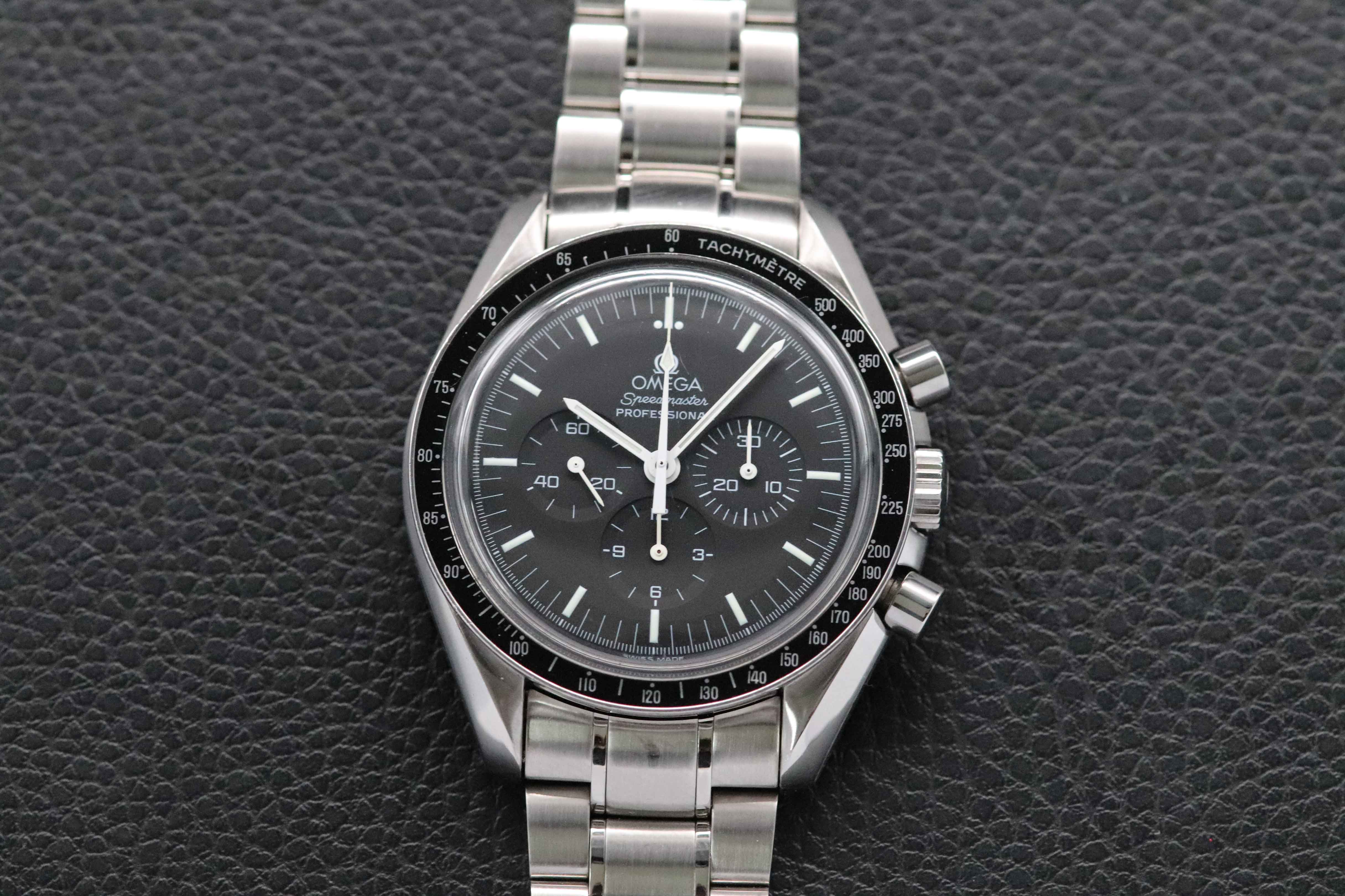 Omega Speedmaster Professional 3560.50 Apollo 11 Hello Houston Fullset 2002 Box+Papers