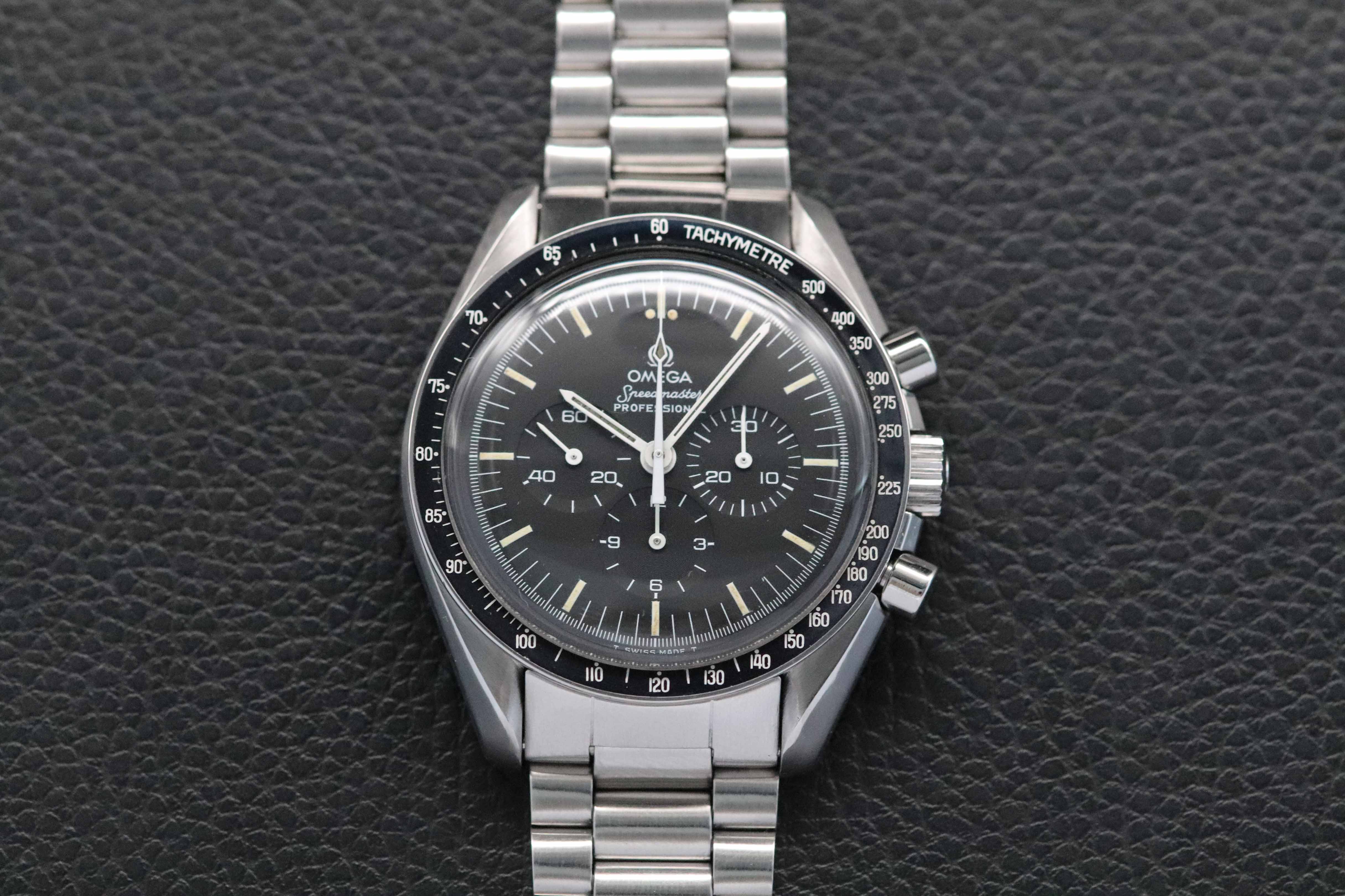 Omega Speedmaster Professional Moonwatch 145.0022 Black Dial 1984