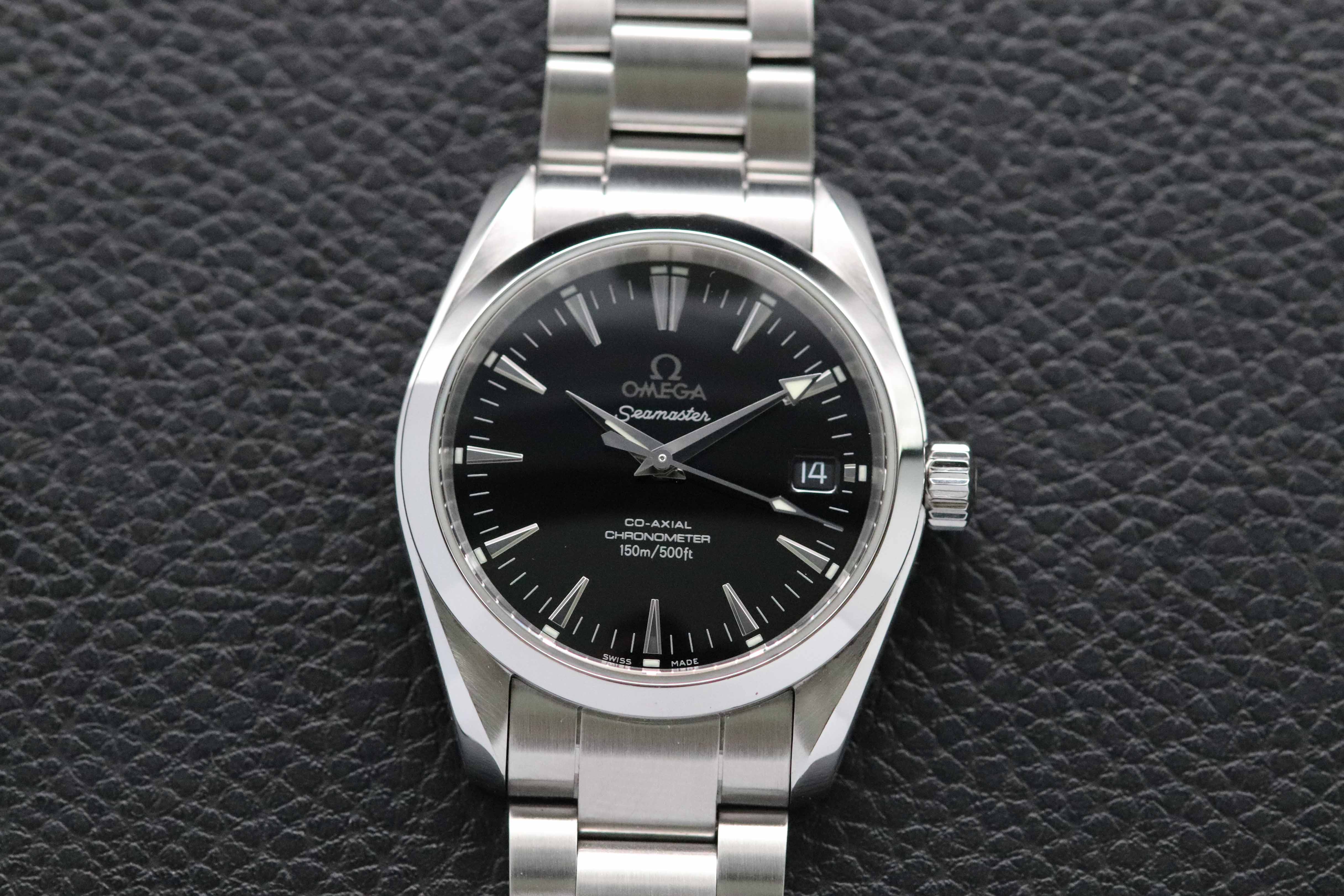 Omega Seamaster Aqua Terra 2504.50 cadran noir 2006