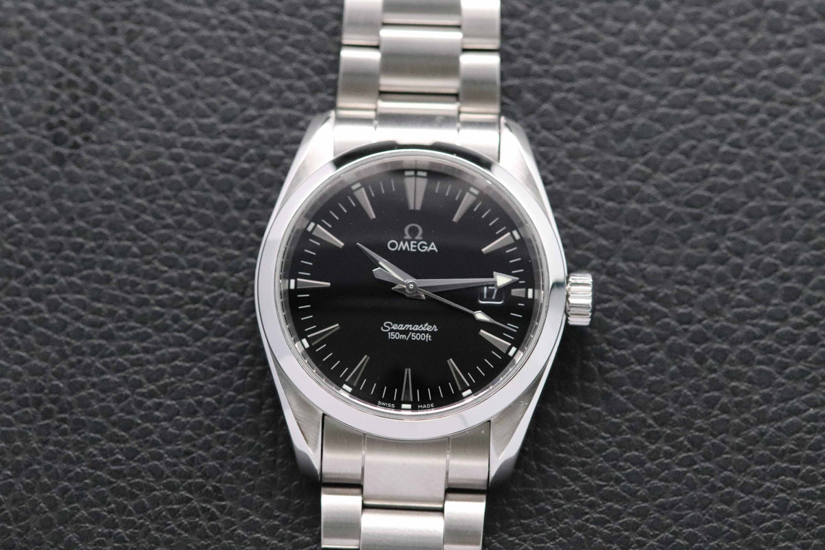 Omega Seamaster Aqua Terra 2518.50 Black Dial 1998