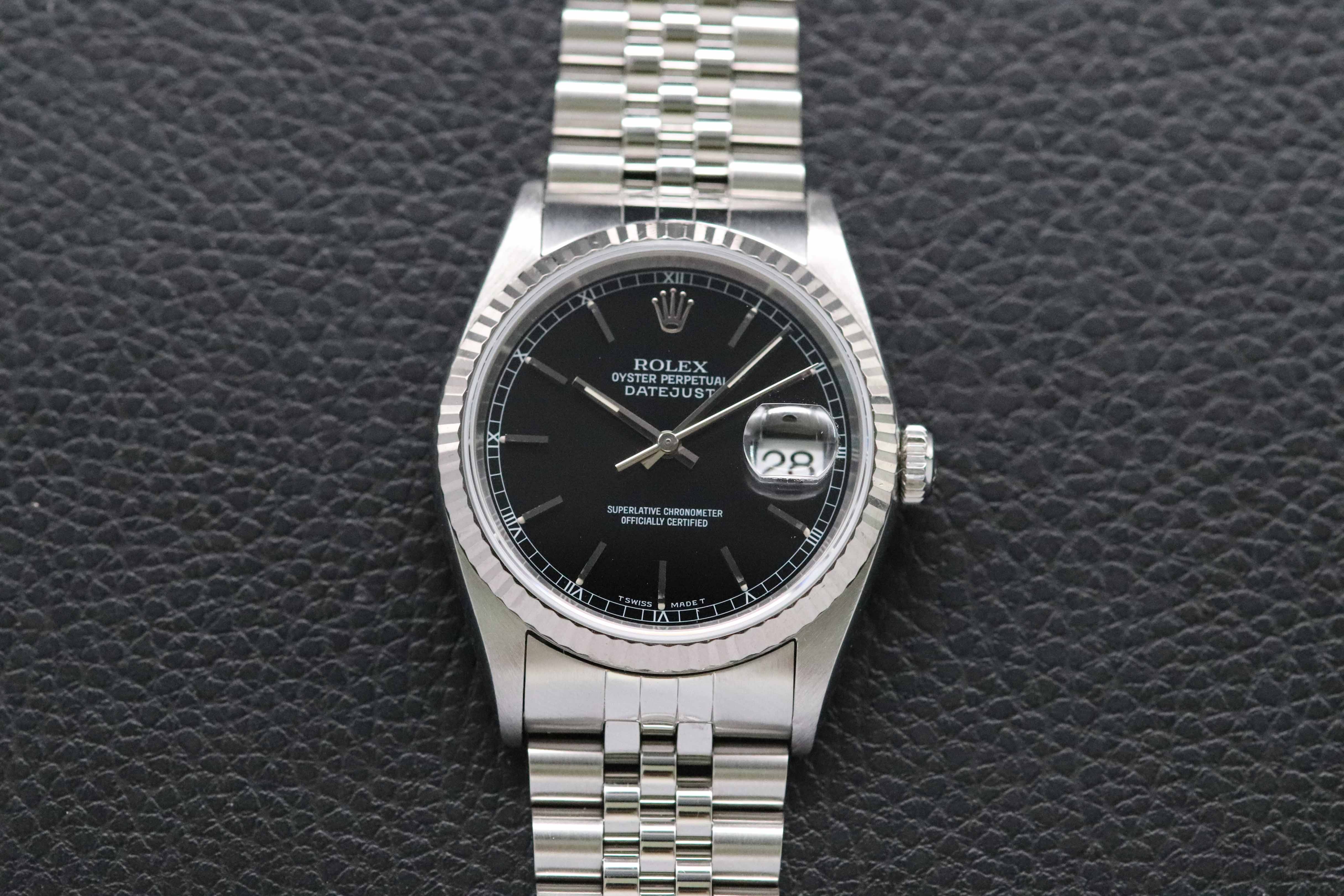 Rolex Datejust 16234 Complete Set, 1996, Box + Papers