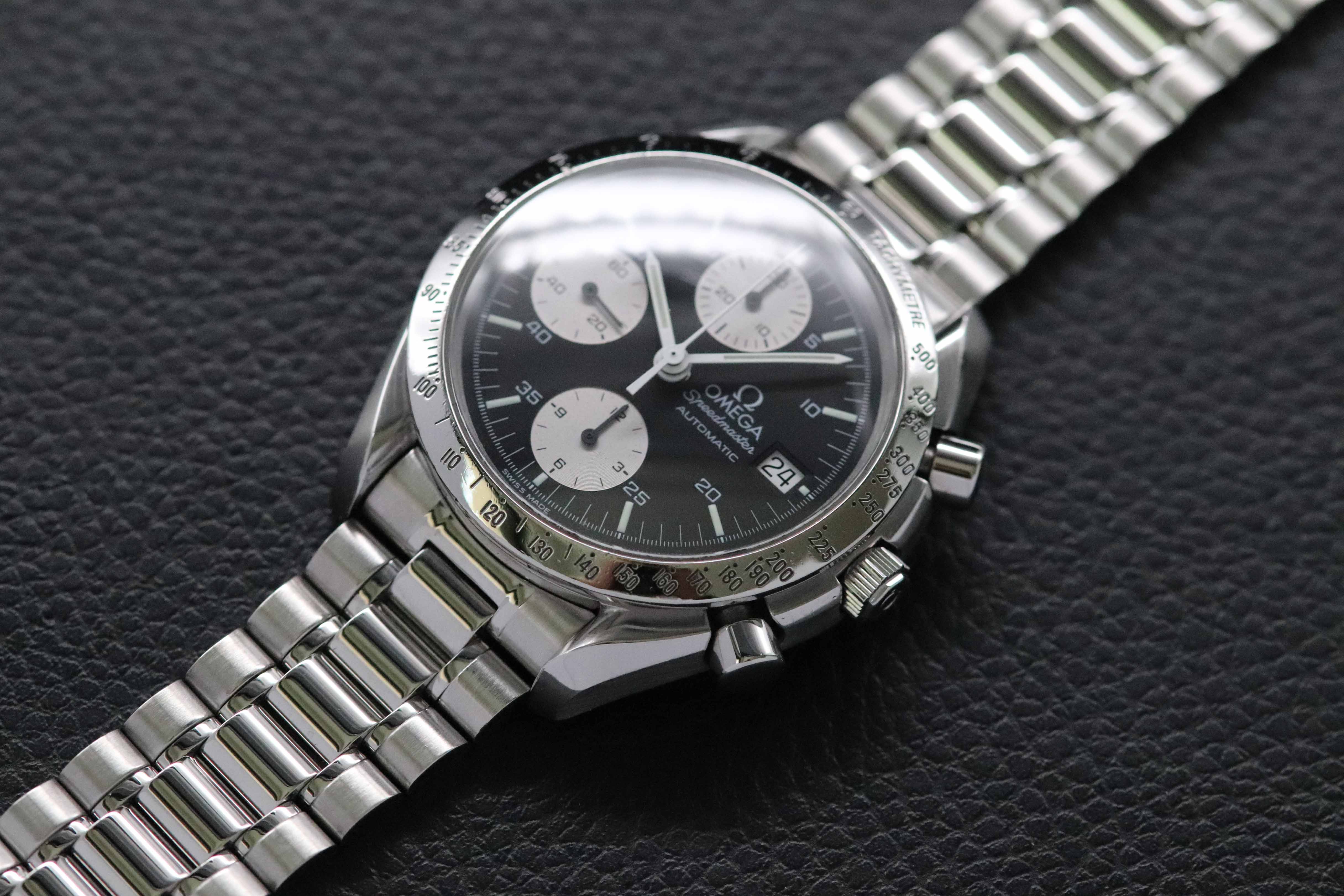 Omega Speedmaster Date 3511.50 con quadrante nero, 1998