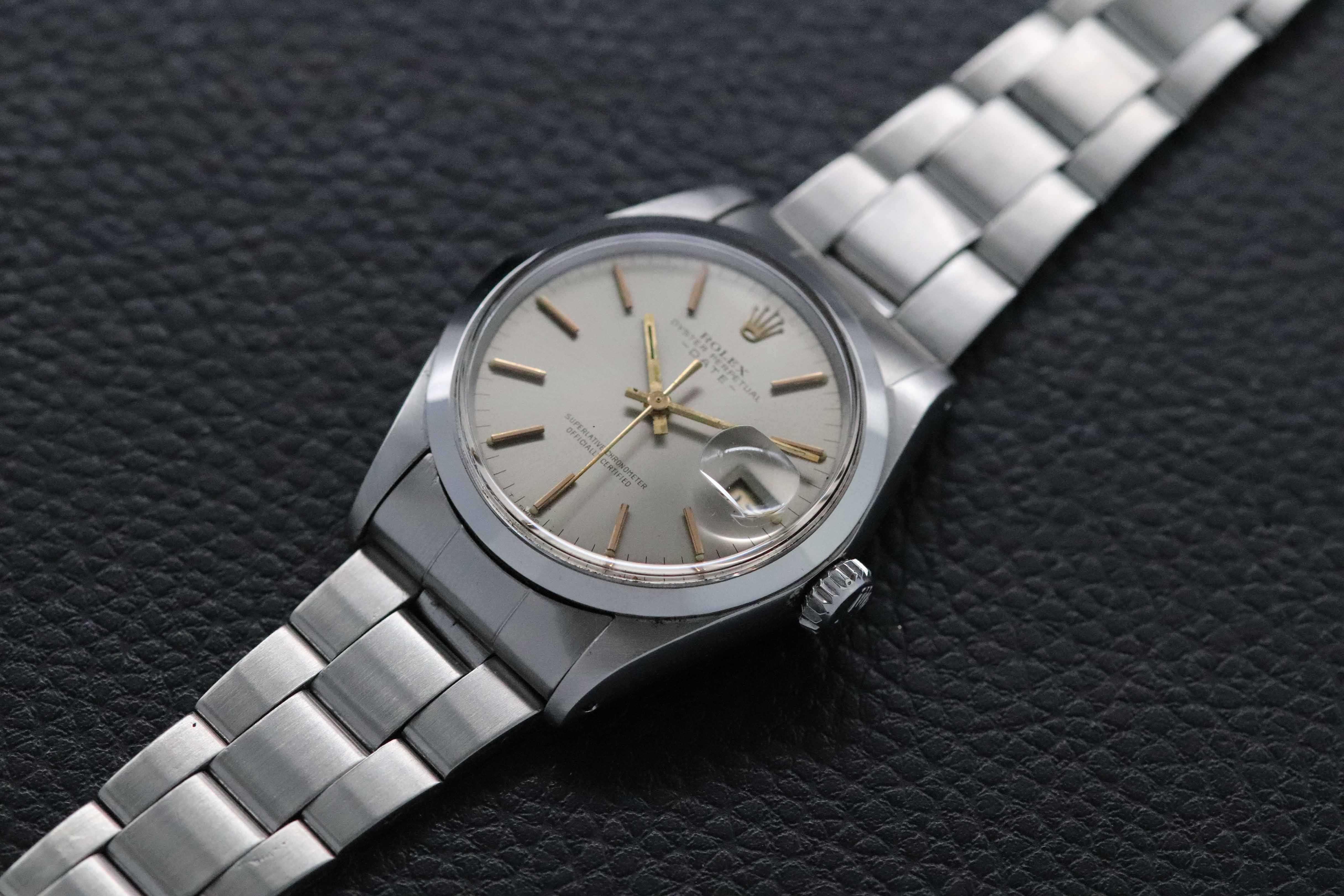 Rolex Date 1500 Grey Dial 1971