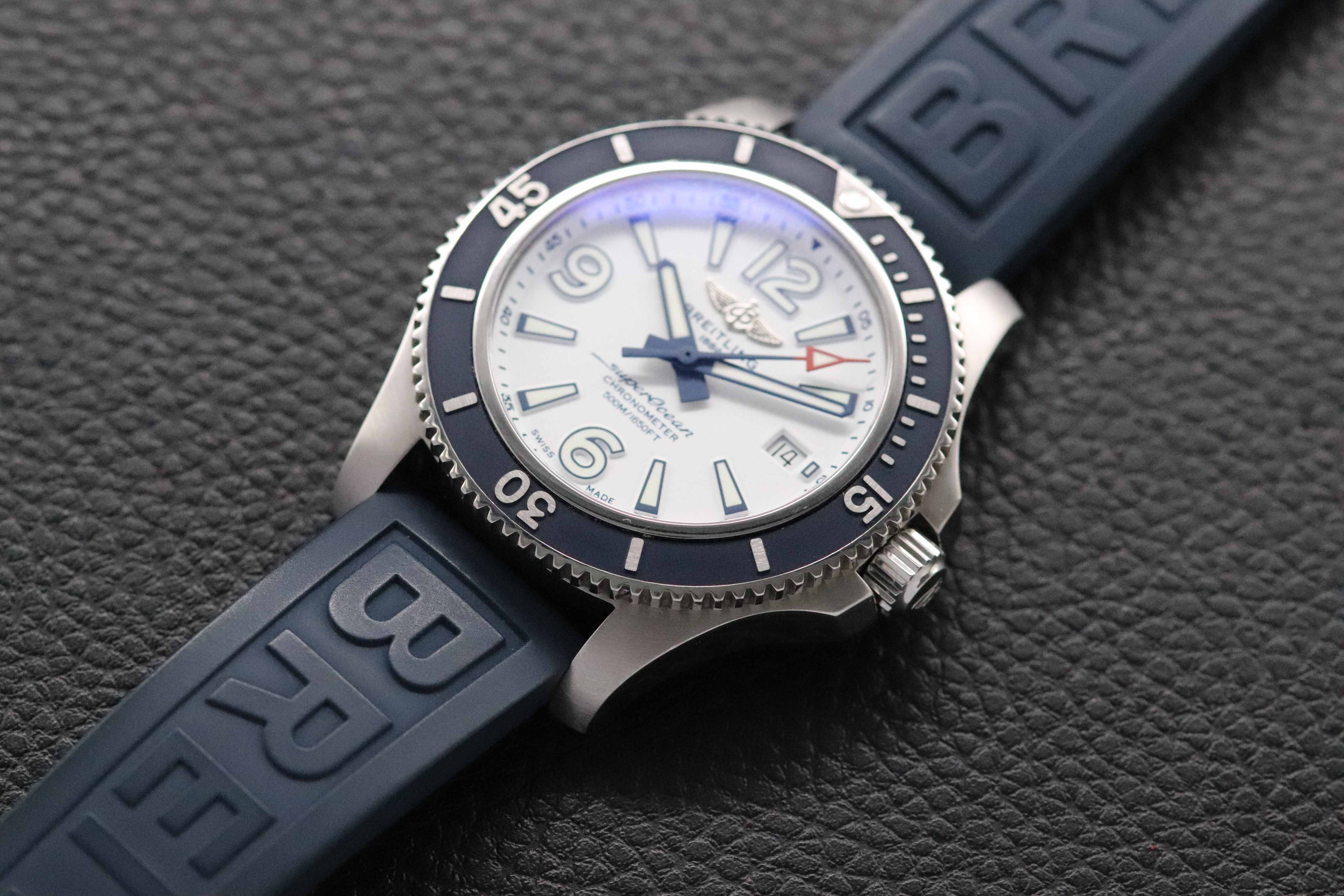 Breitling Superocean 42 A17366 Blue Papers 2020