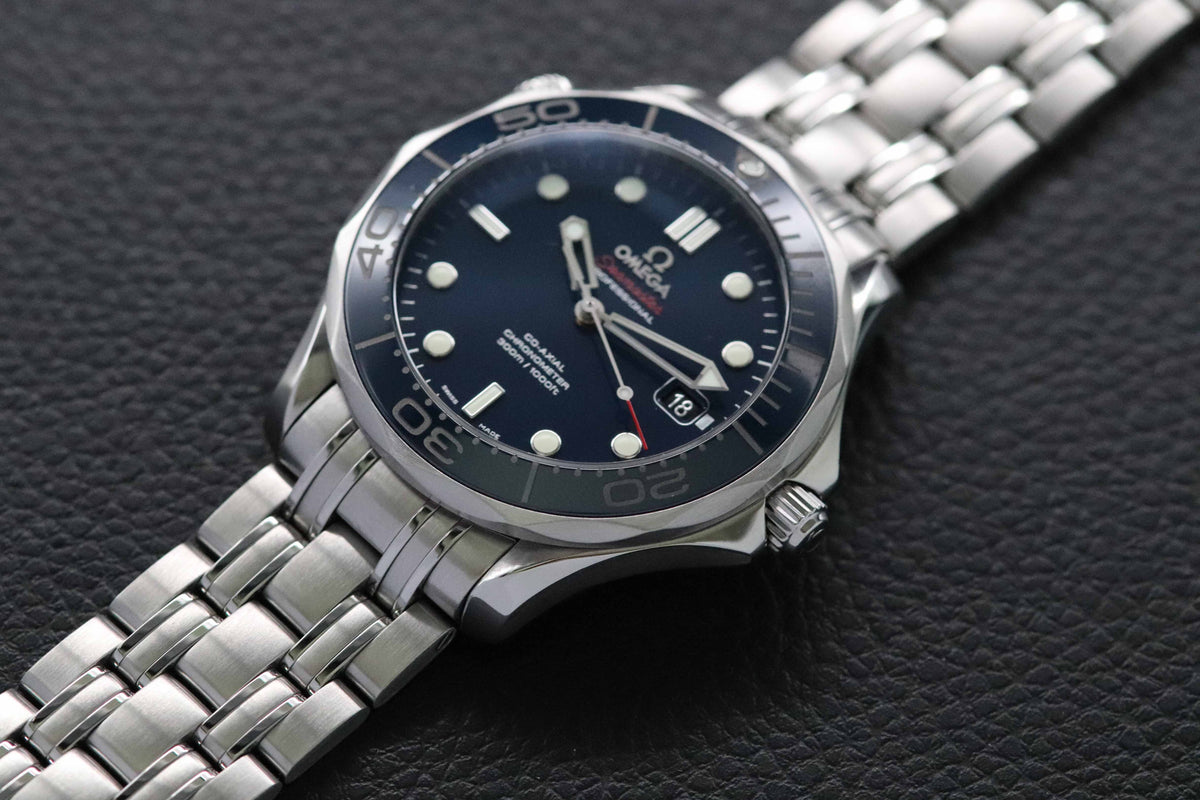 Omega Seamaster Diver 300 212.30.41.20.03.001 Blue Dial 2012